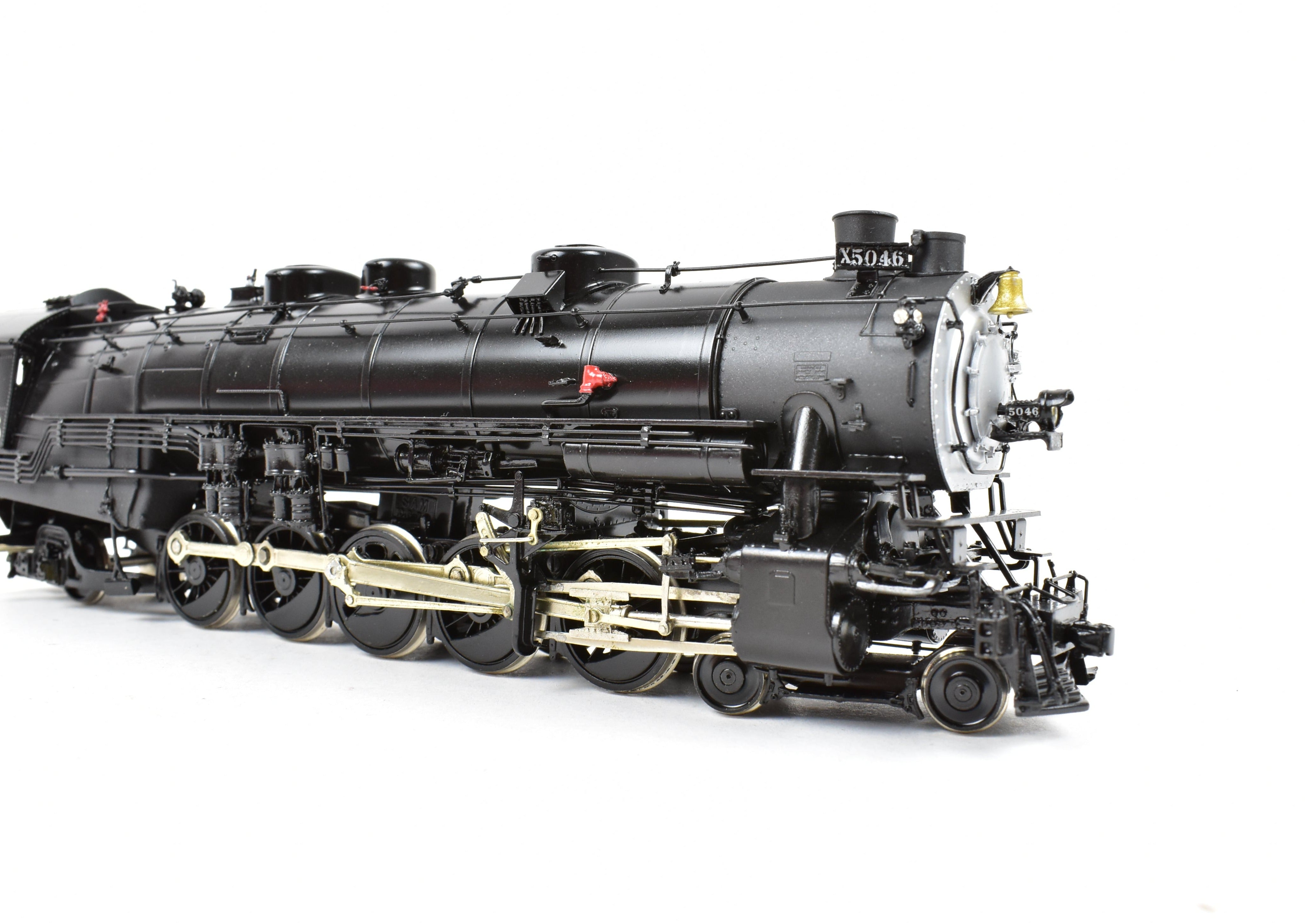 HO Scale Brass Southern Pacific Class SP - 2 4 - 10 - 2 1950s Pro - Painted Model by Key Imports