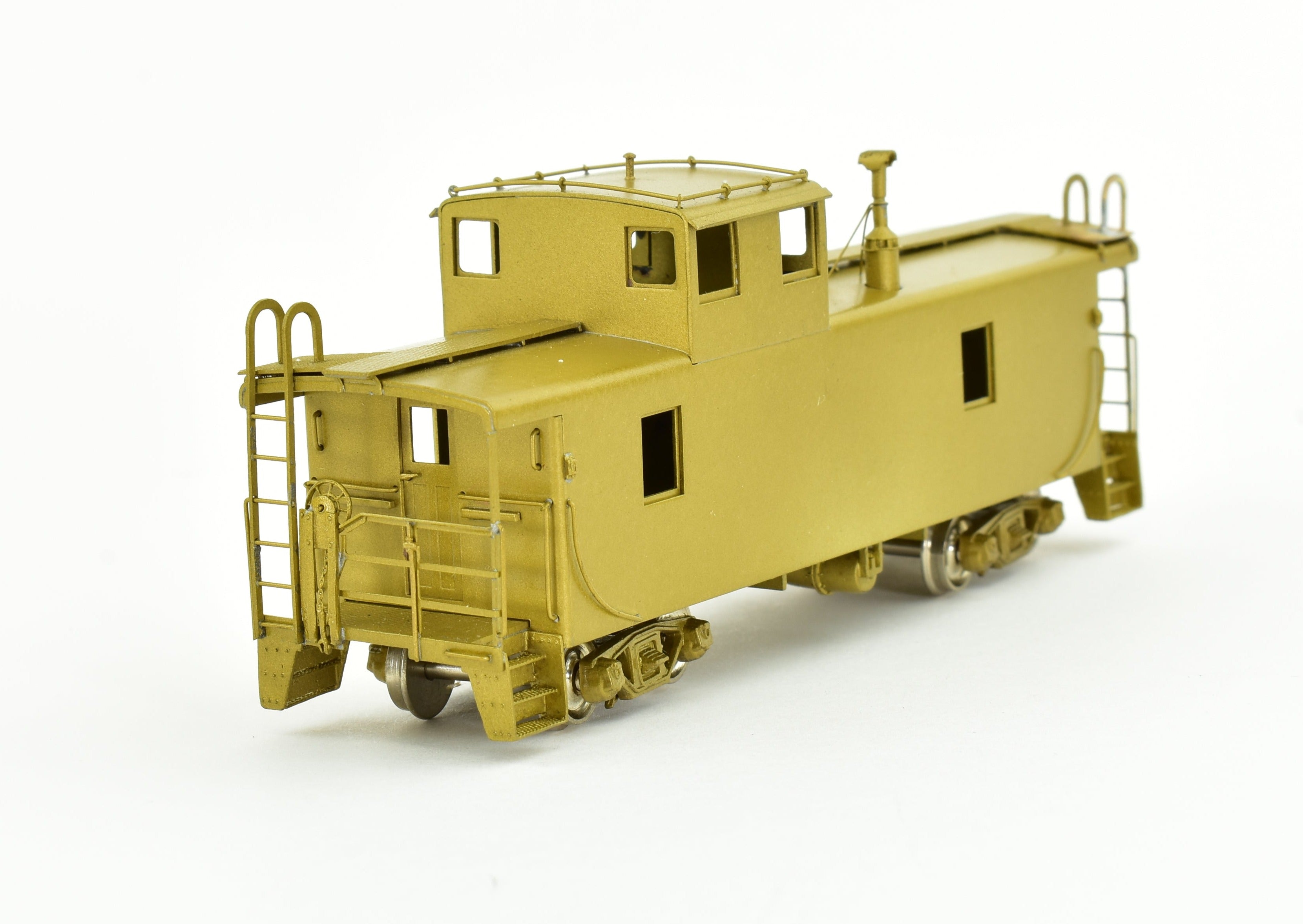 HO Scale Brass OMI - Overland Models, Inc. Northern Pacific Steel Tall Cupola Caboose Model Train