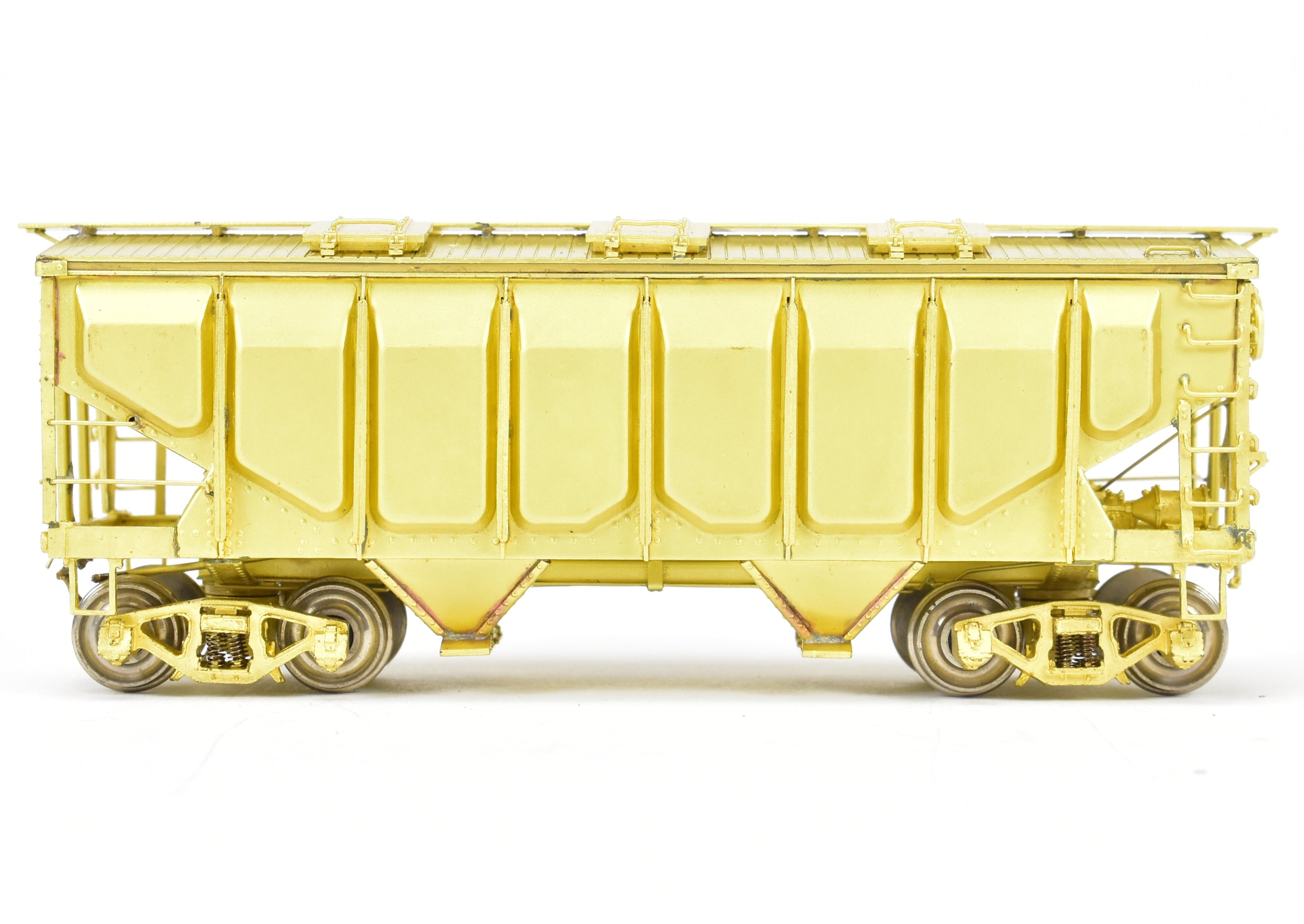 HO Brass OMI Frisco 2-Bay Covered Hopper by Overland Models
