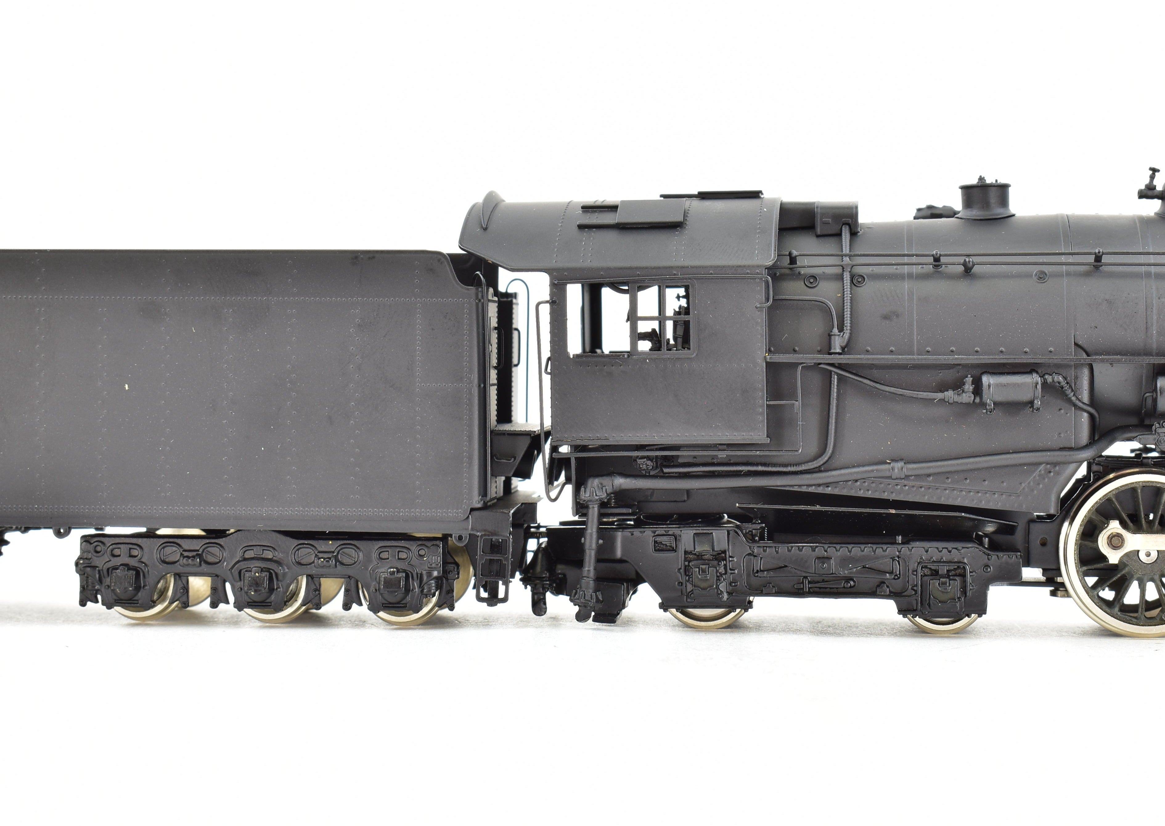 HO Scale Brass Model Train - Oriental Limited Erie Railroad S - 3 2 - 8 - 4 Locomotive with Spoked Drivers and FP Features