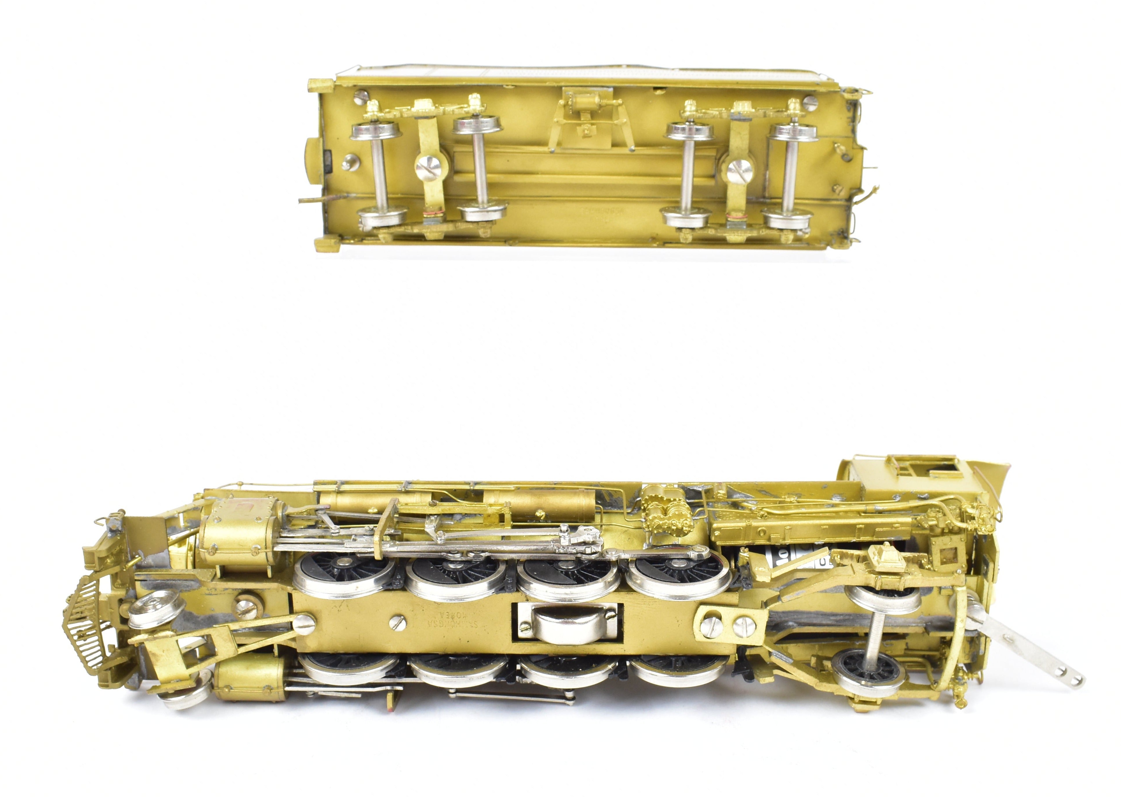 HO Scale Brass Model Train - Key Imports GTW Grand Trunk Western 3700 2-8-2 Mikado Engine