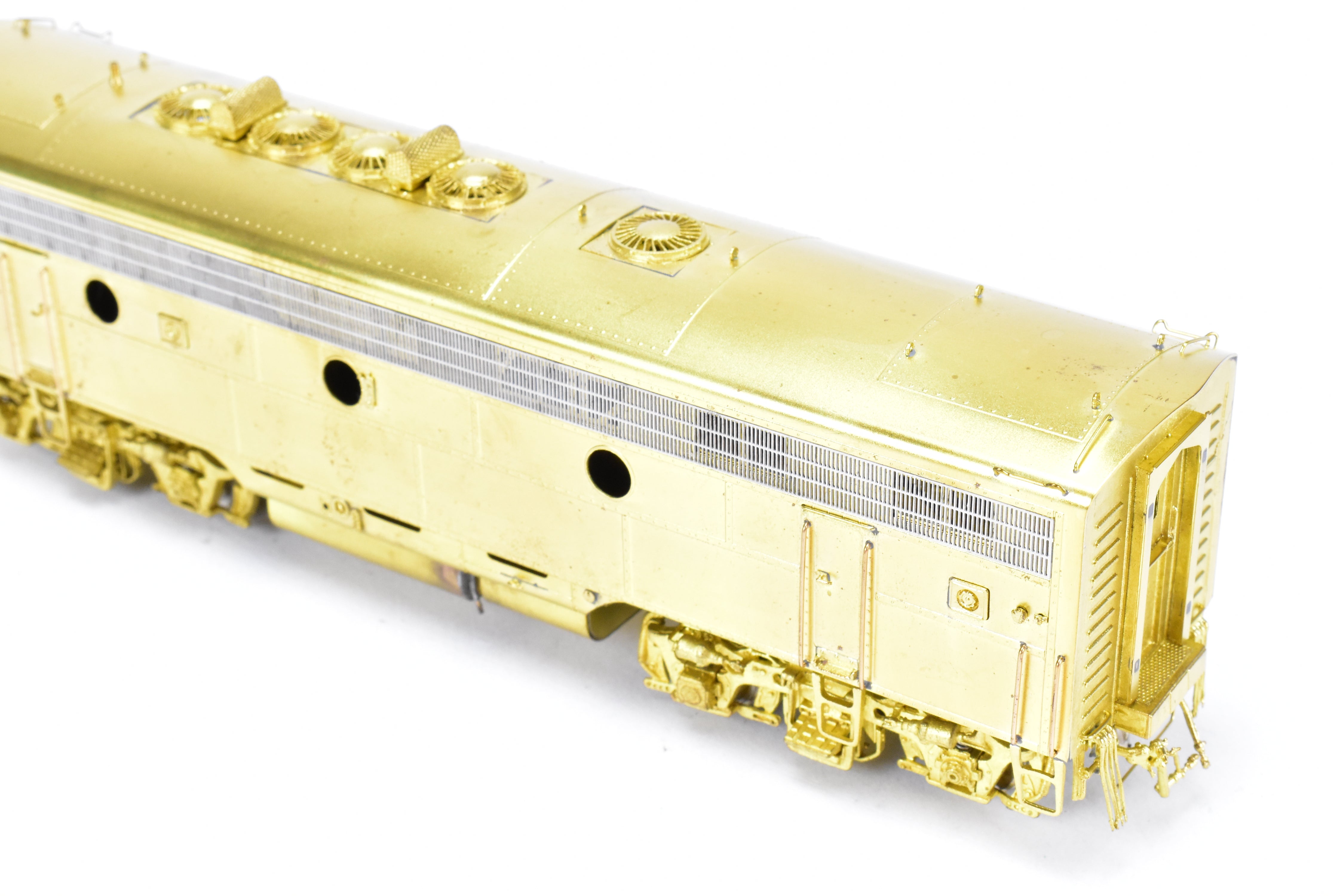 HO Scale Brass Model Train Set by Overland Models Inc. - Union Pacific EMD F7 A/B Freight Locomotives from the Late 1950's Era