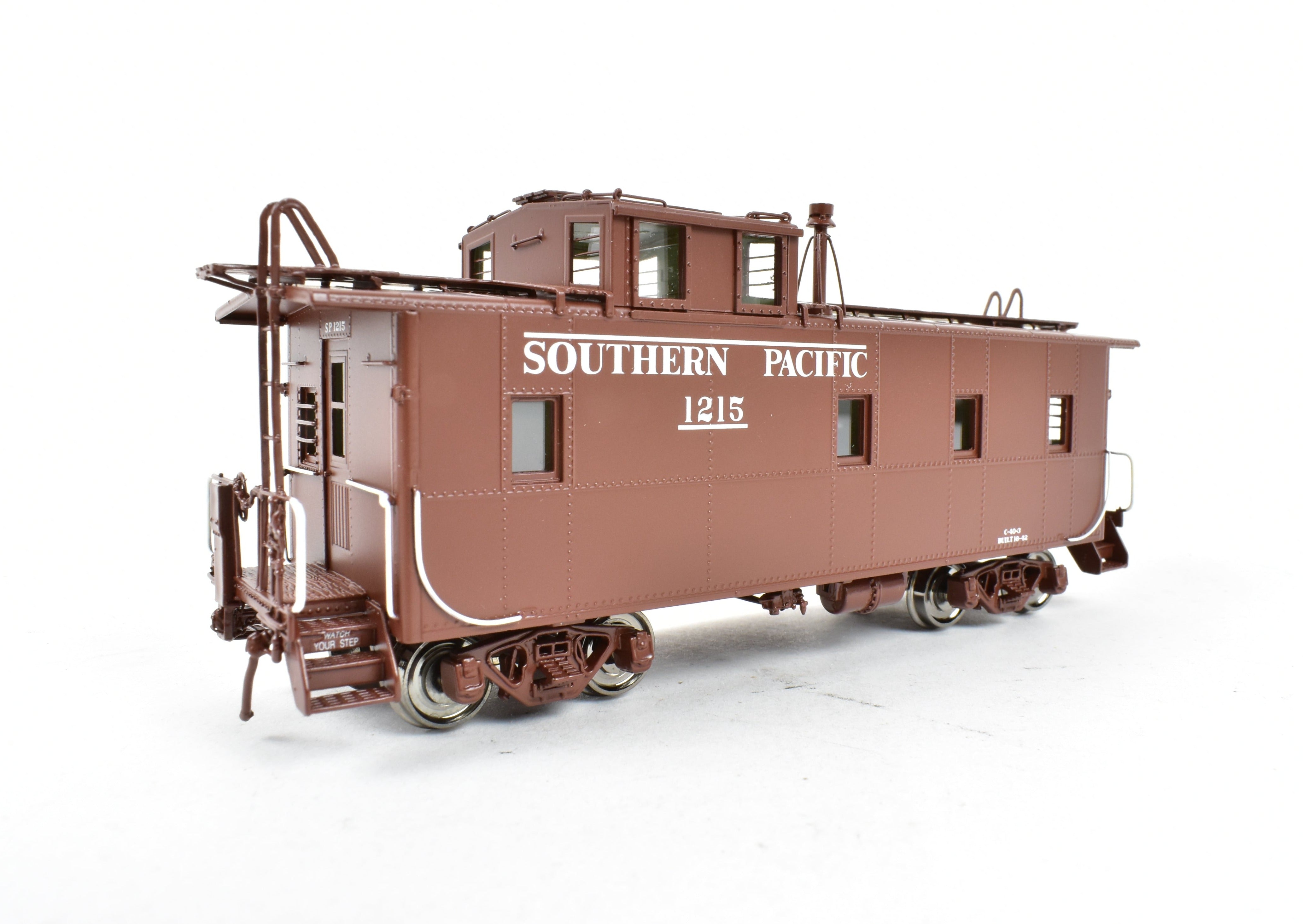 HO Scale Brass Challenger Imports Southern Pacific C-40-3 Caboose No. 1215