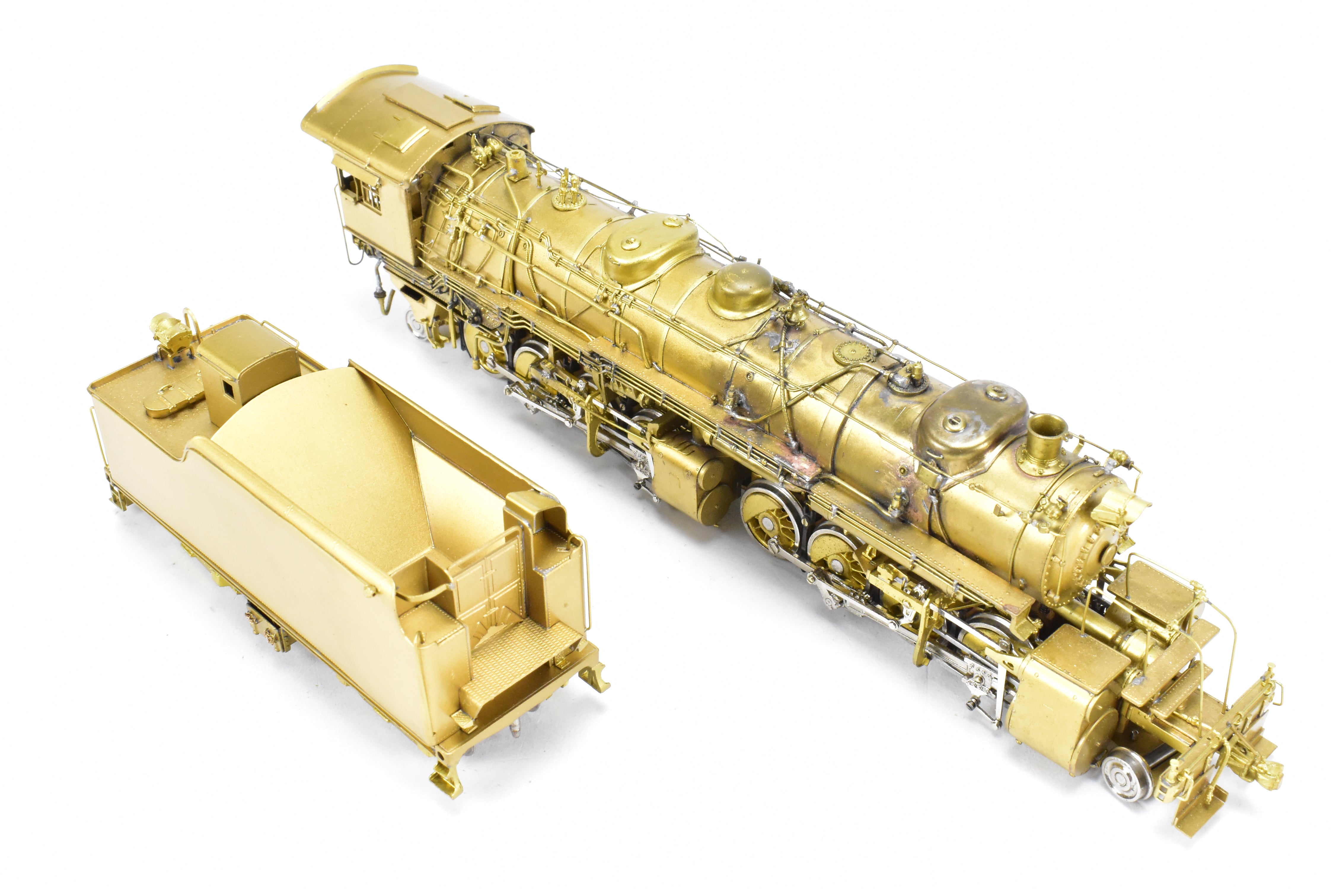 HO Scale Brass Hallmark Models Collectible Missouri Pacific 2-8-8-2 4000 Series Mallet Locomotive Custom Modified to 1936 Appearance by Joe G. Collias - One-of-a-Kind Model