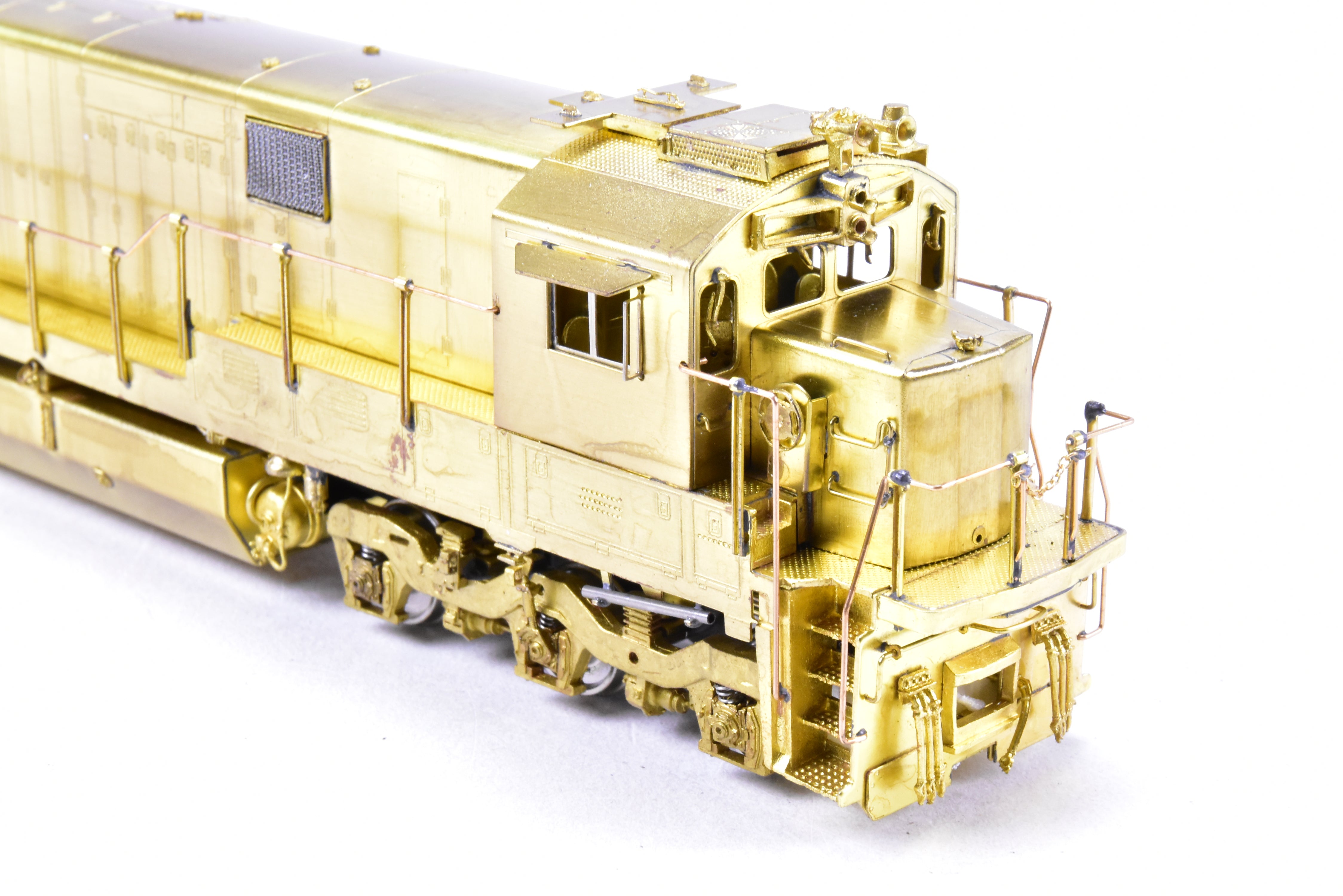 HO Scale Brass Locomotive Model - Overland Models, Inc. ATSF - Santa Fe GE U36C Rebuilt #9500