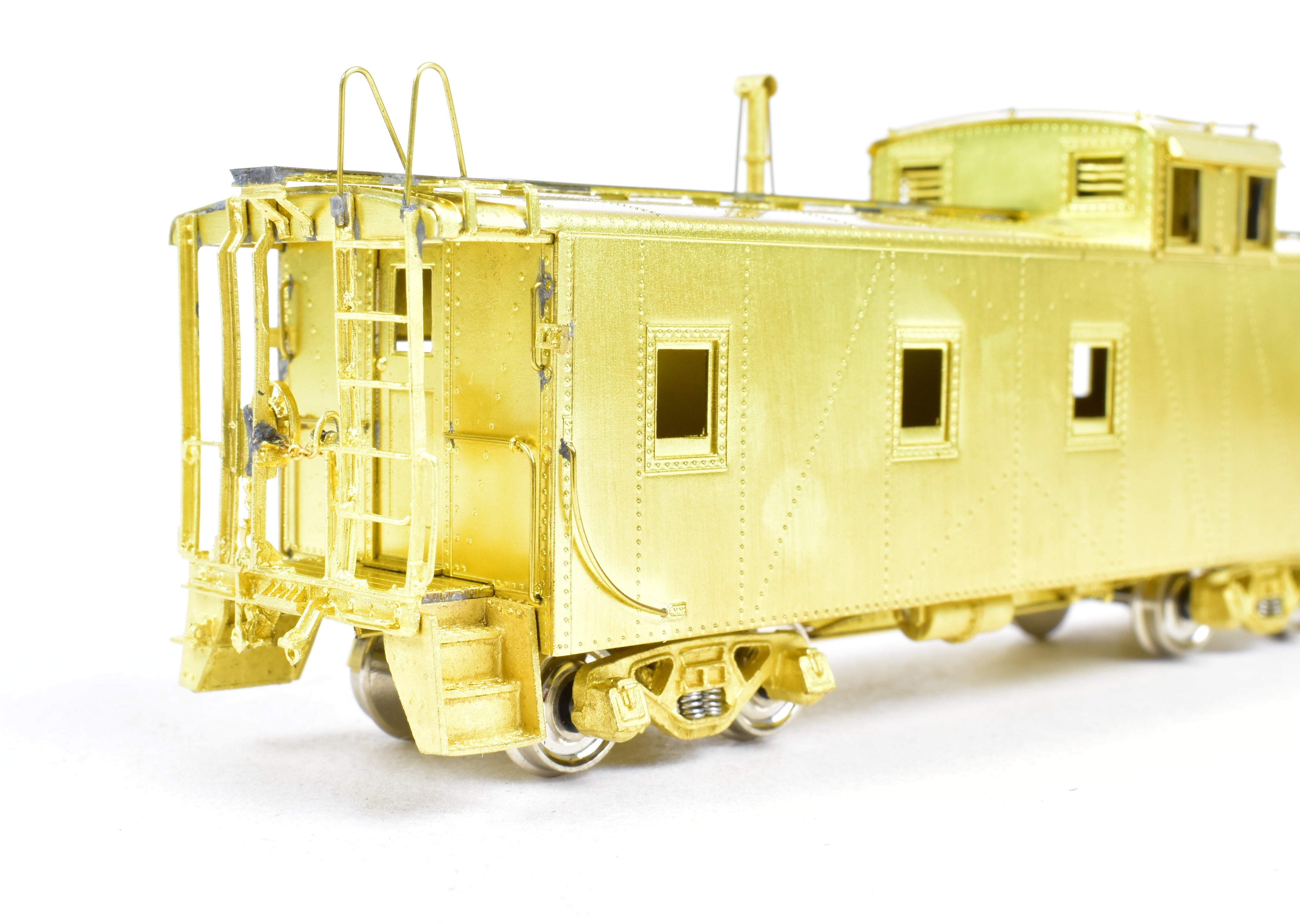 HO Scale Brass OMI - Overland Models, Inc. Missouri Pacific Steel Caboose with Rivets, Model Numbers Ranging from #1016 to #1050