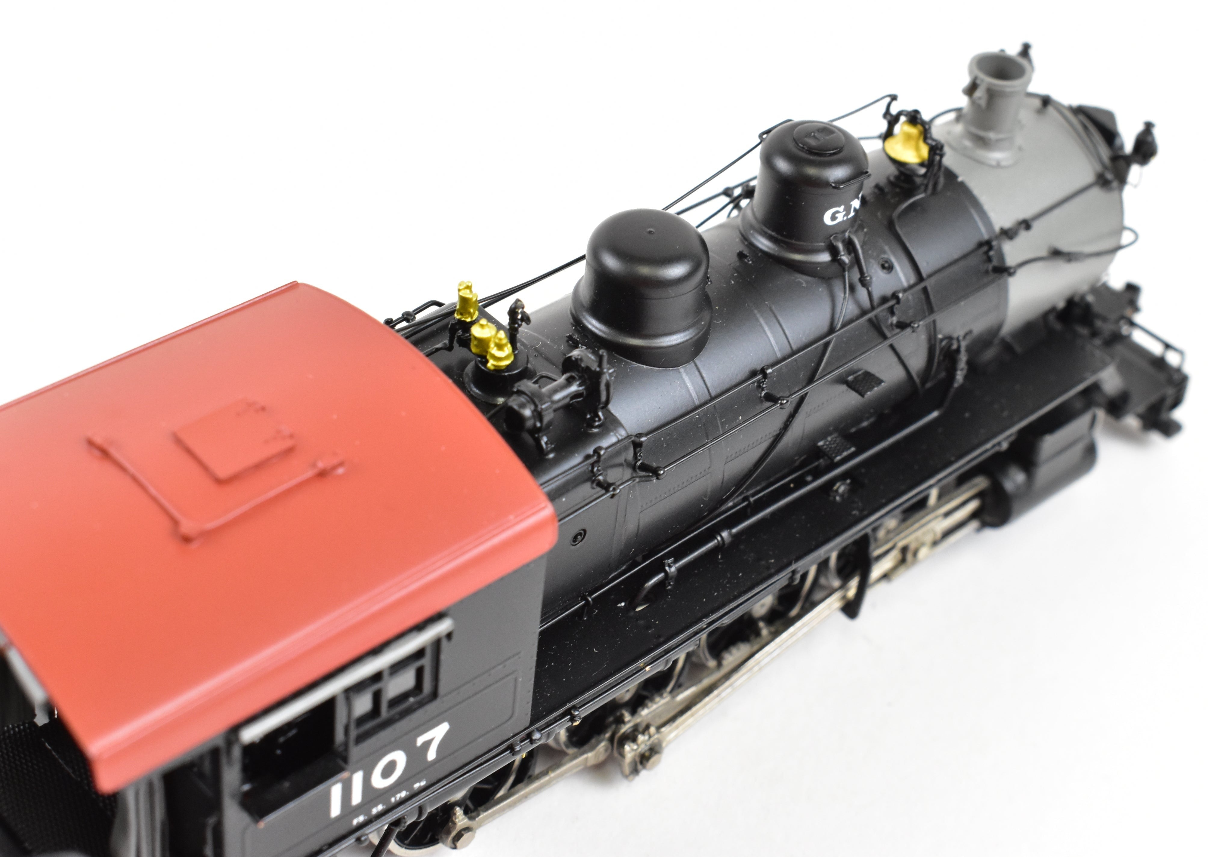 HO Scale Brass Steam Locomotive CON W&R Enterprises Great Northern F-5 2-8-0 FP No. 1107 Model