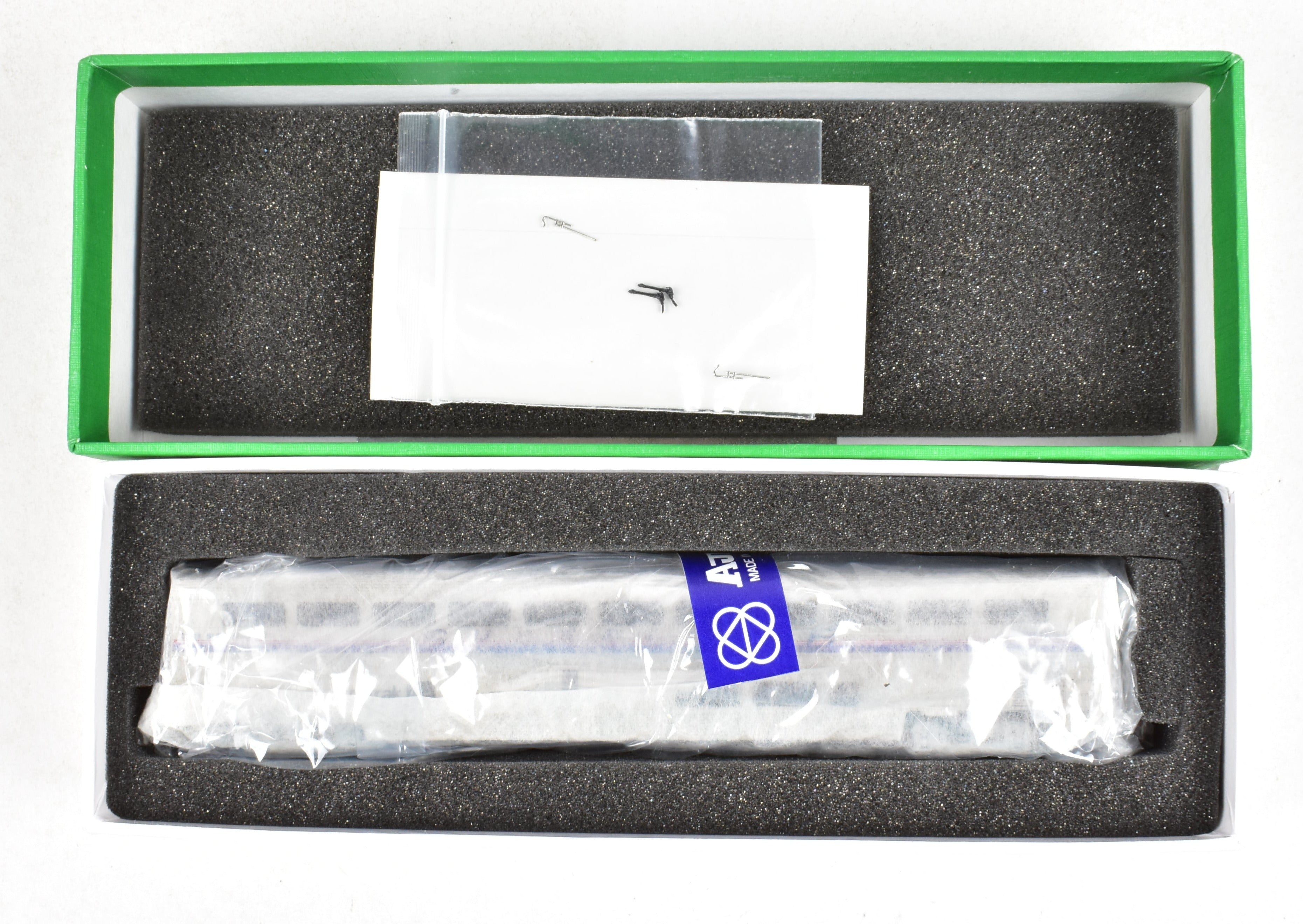 N Scale Brass Amtrak Superliner Sleeping Car Model FP No. 32118 by Overland Models, Inc. (OMI)
