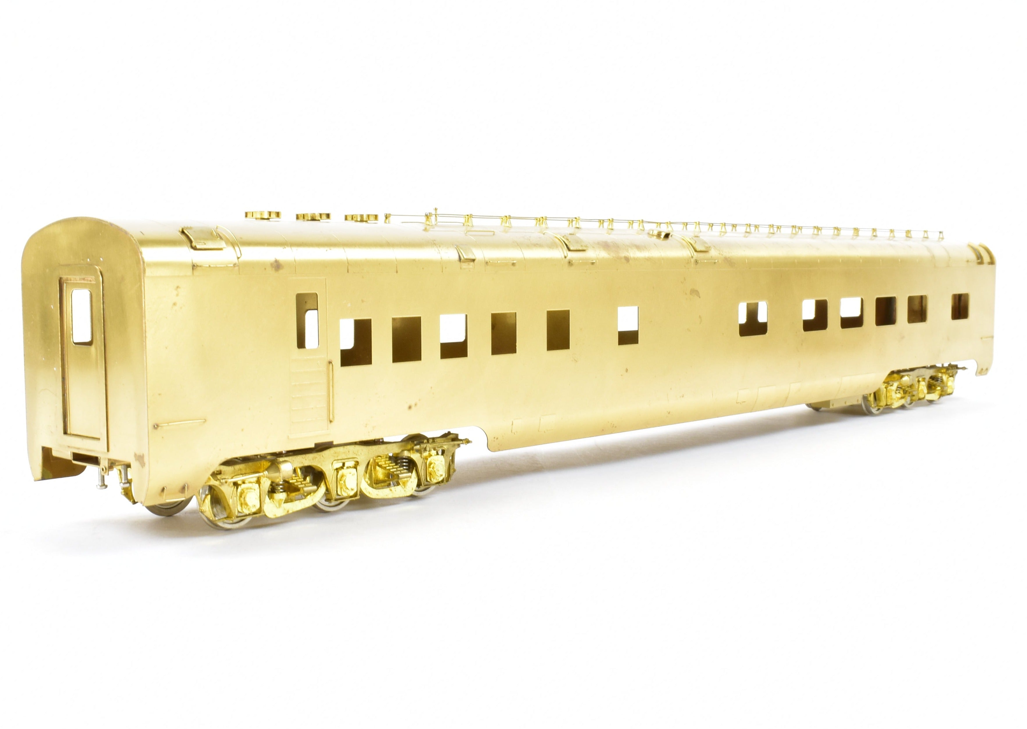 1985 O Scale Brass Sunset Models NYC New York Central Diner with Trucks