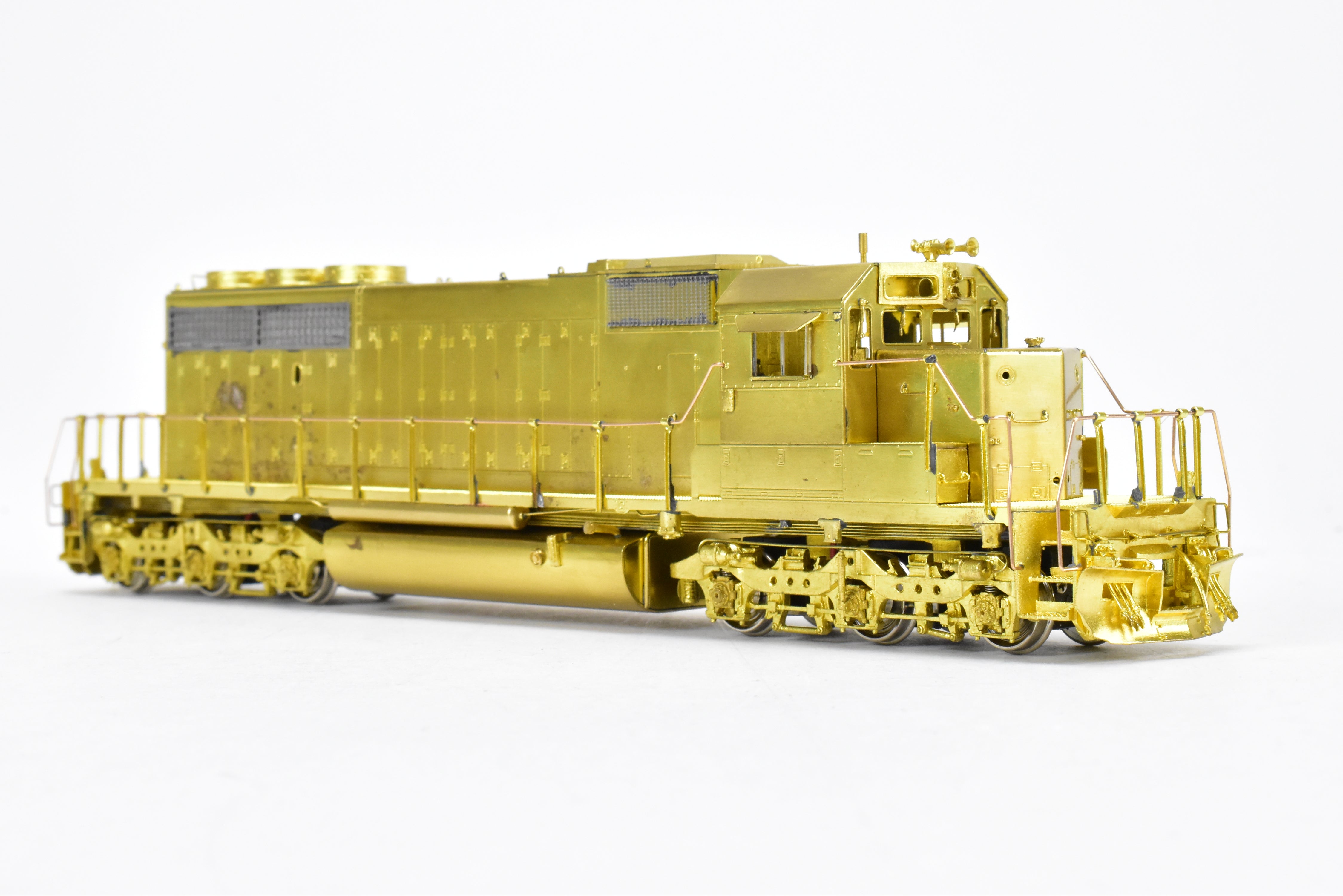 HO Scale Brass Model Train - Overland Models Inc. (OMI) Missouri Pacific EMD SD40-2 Locomotive without Dynamic Brakes and with Early Radiator Screens