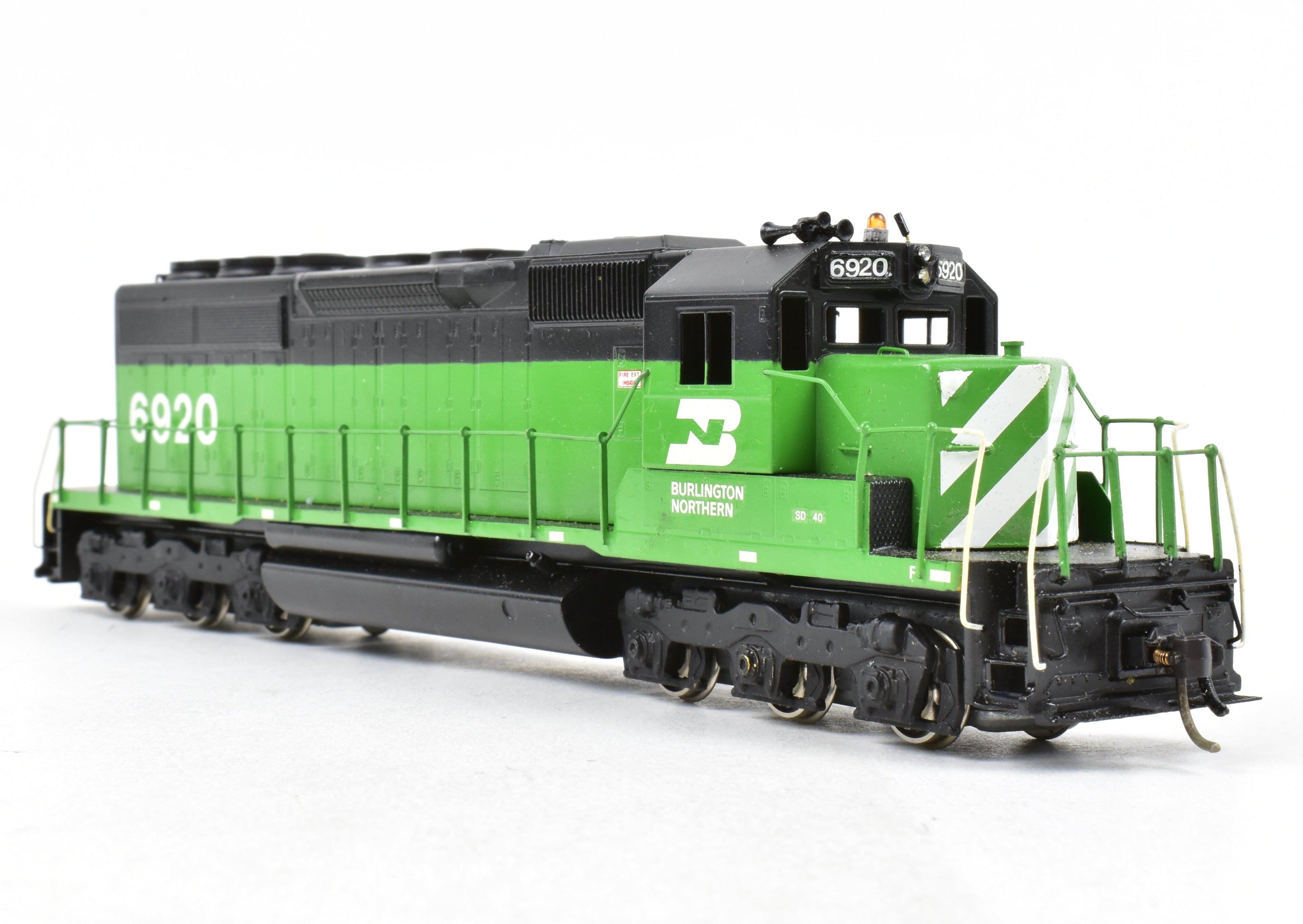 Custom Painted HO Brass Alco Models BN - Burlington Northern EMD SD40 Diesel