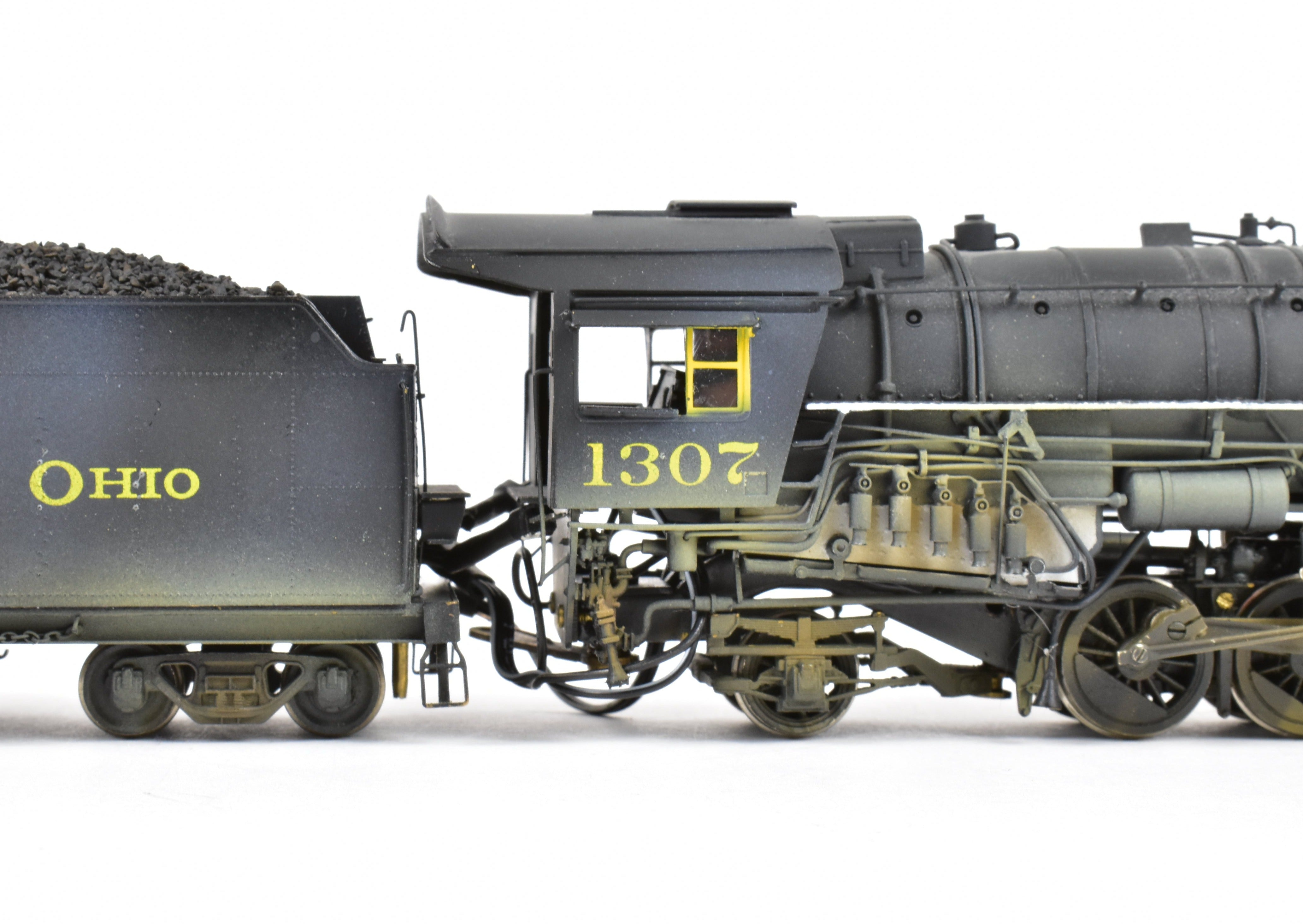 HO Brass PFM Chesapeake & Ohio 2-6-6-2 Mallet 1307 with DCC, Sound & Can Motor