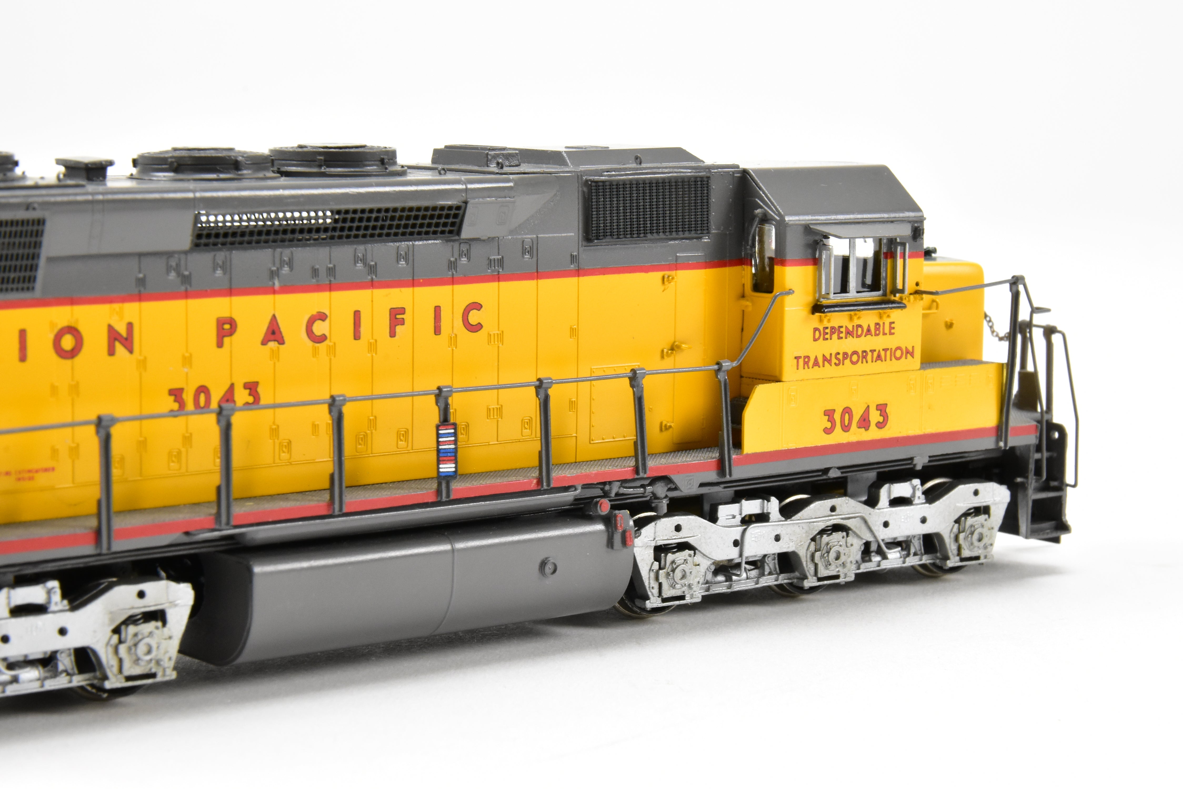 HO Brass OMI UP Union Pacific EMD SD40X 3043 with Flared Radiators