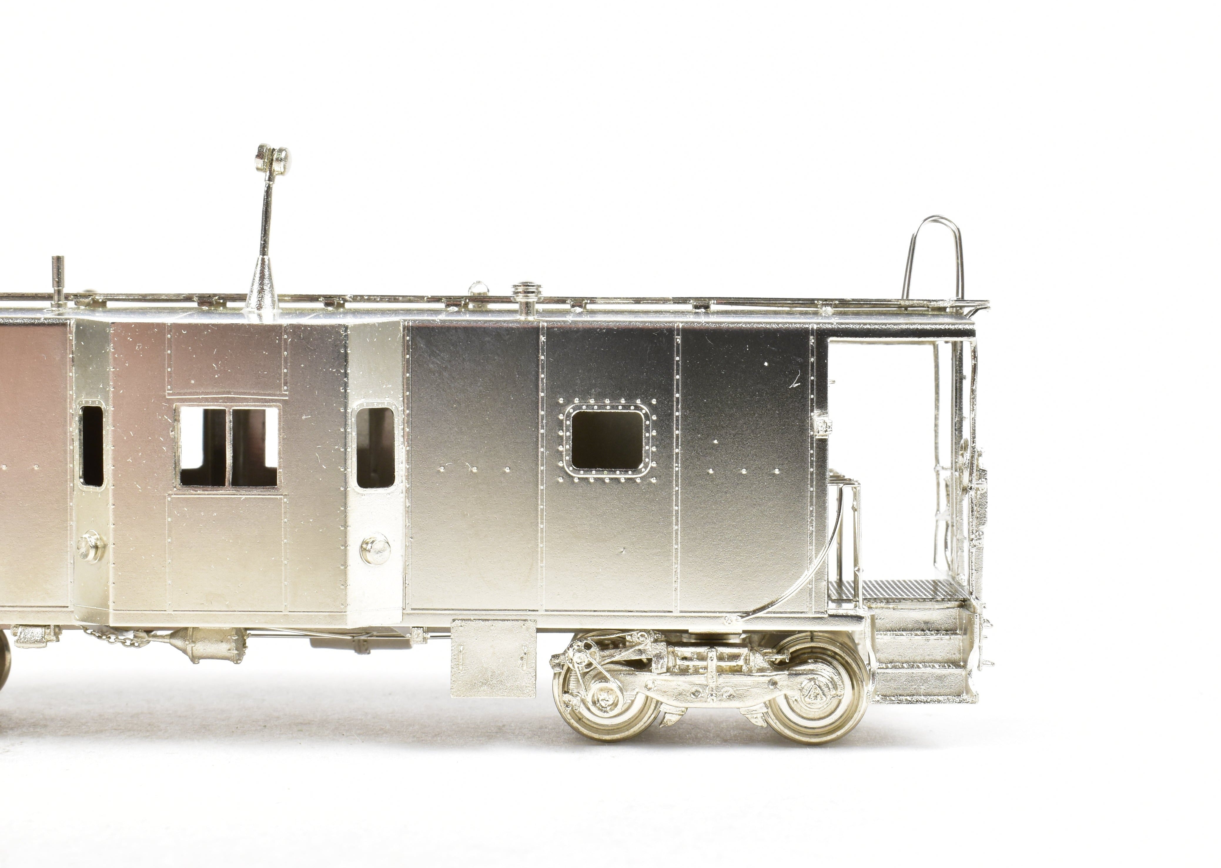 HO Scale Brass OMI - Overland Models, Inc. KCS - Kansas City Southern Bay Window Caboose, Factory Plated, Numbers Ranging from #323 to #358