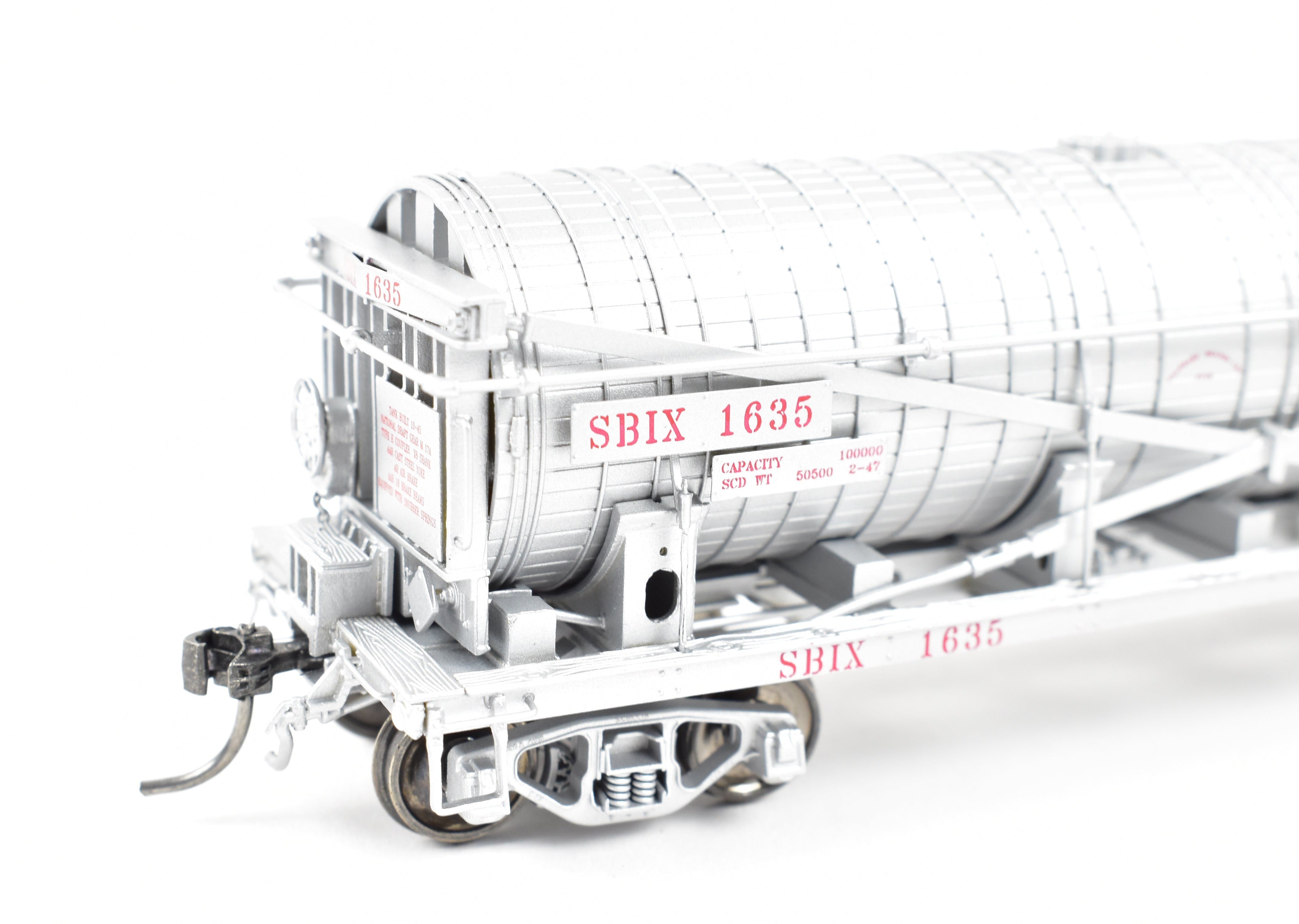 2024 HO New Brass North Bank Line SBIX 1635 Standard Brand Vinegar Model Car