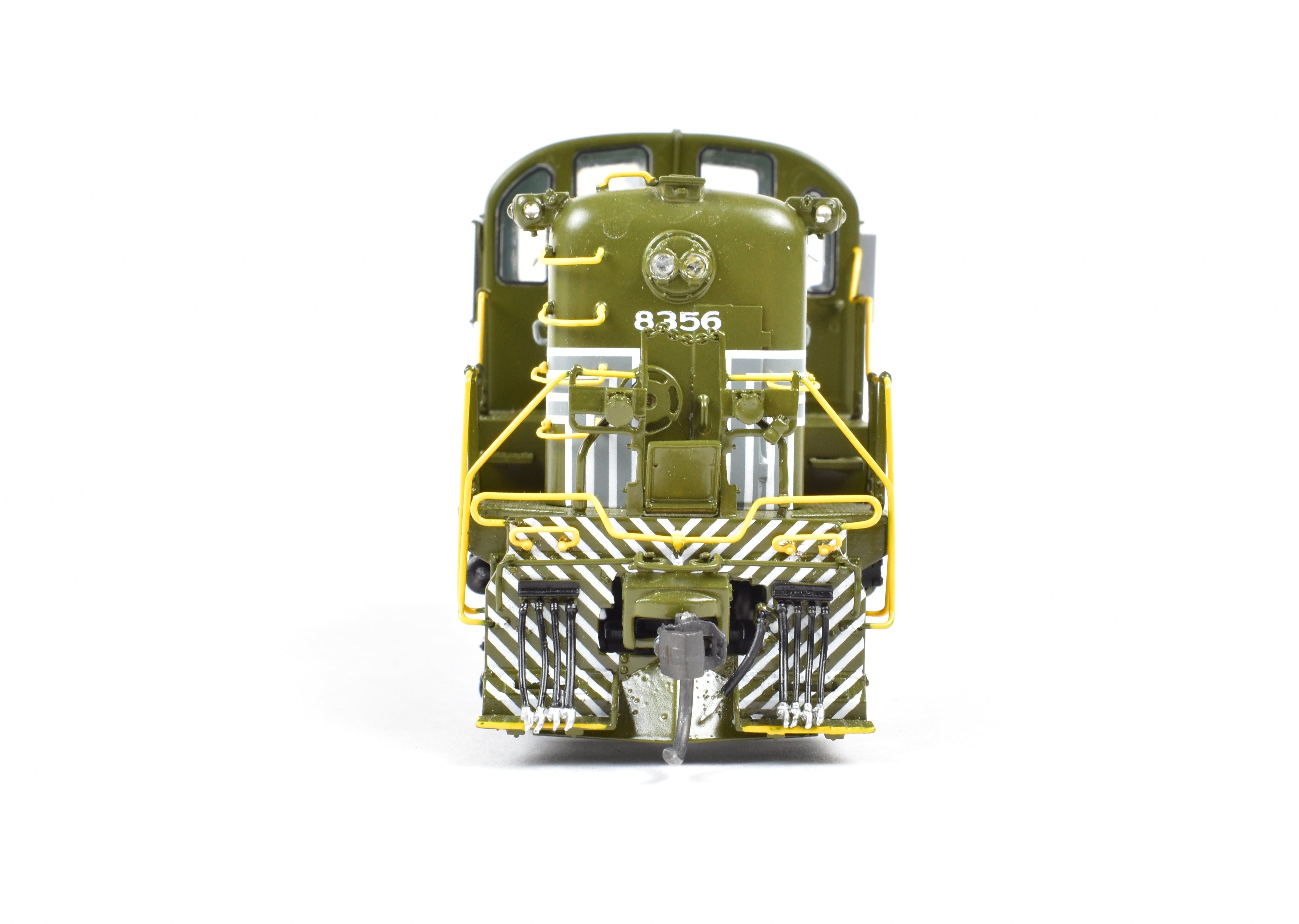 HO Scale Brass OMI P&LE RS-3 #8356 Olive Green DCC-Equipped Model
