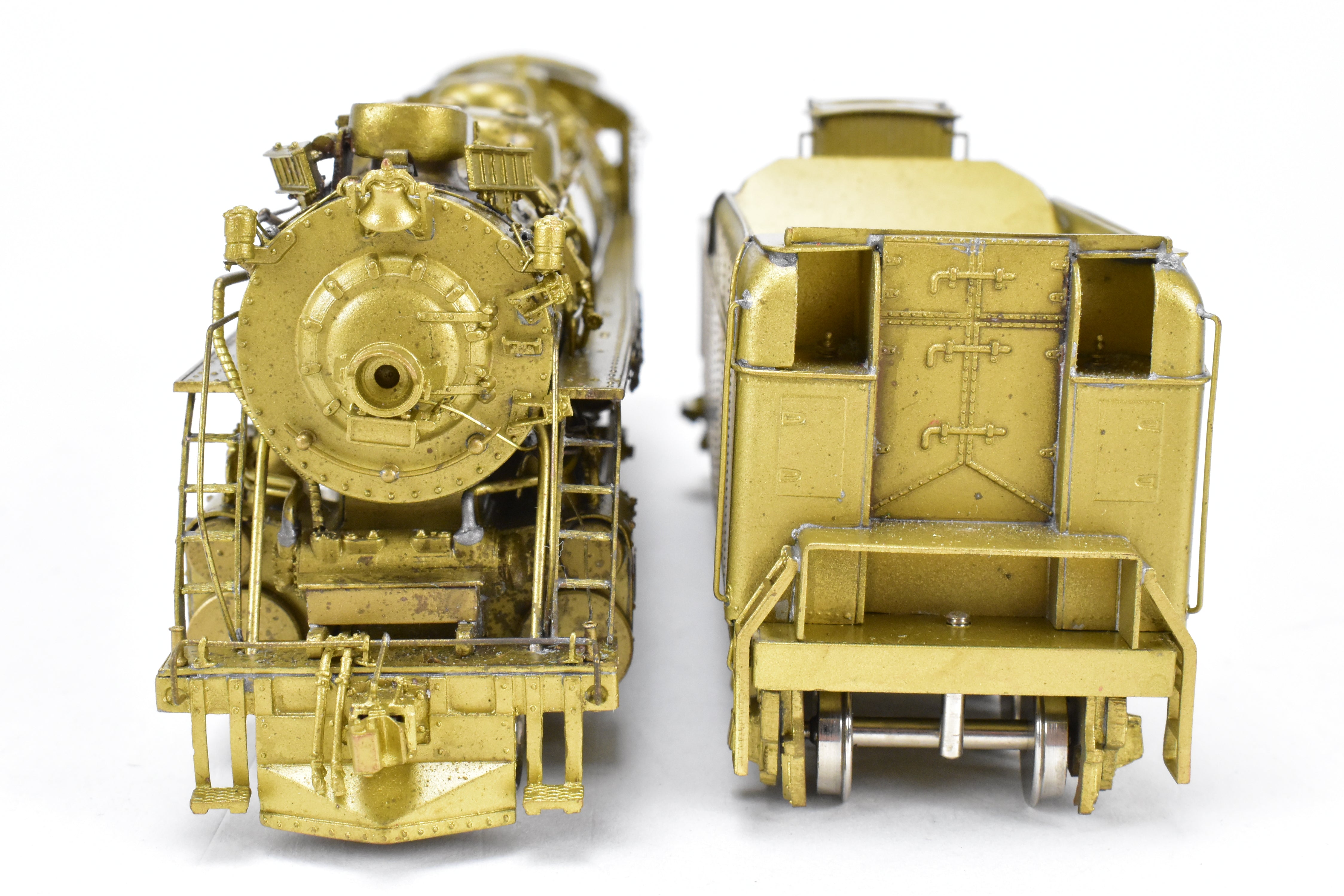 HO Scale Brass Model Train Key Imports D&RGW - Denver & Rio Grande Western M - 64 4 - 8 - 4 Northern Locomotive