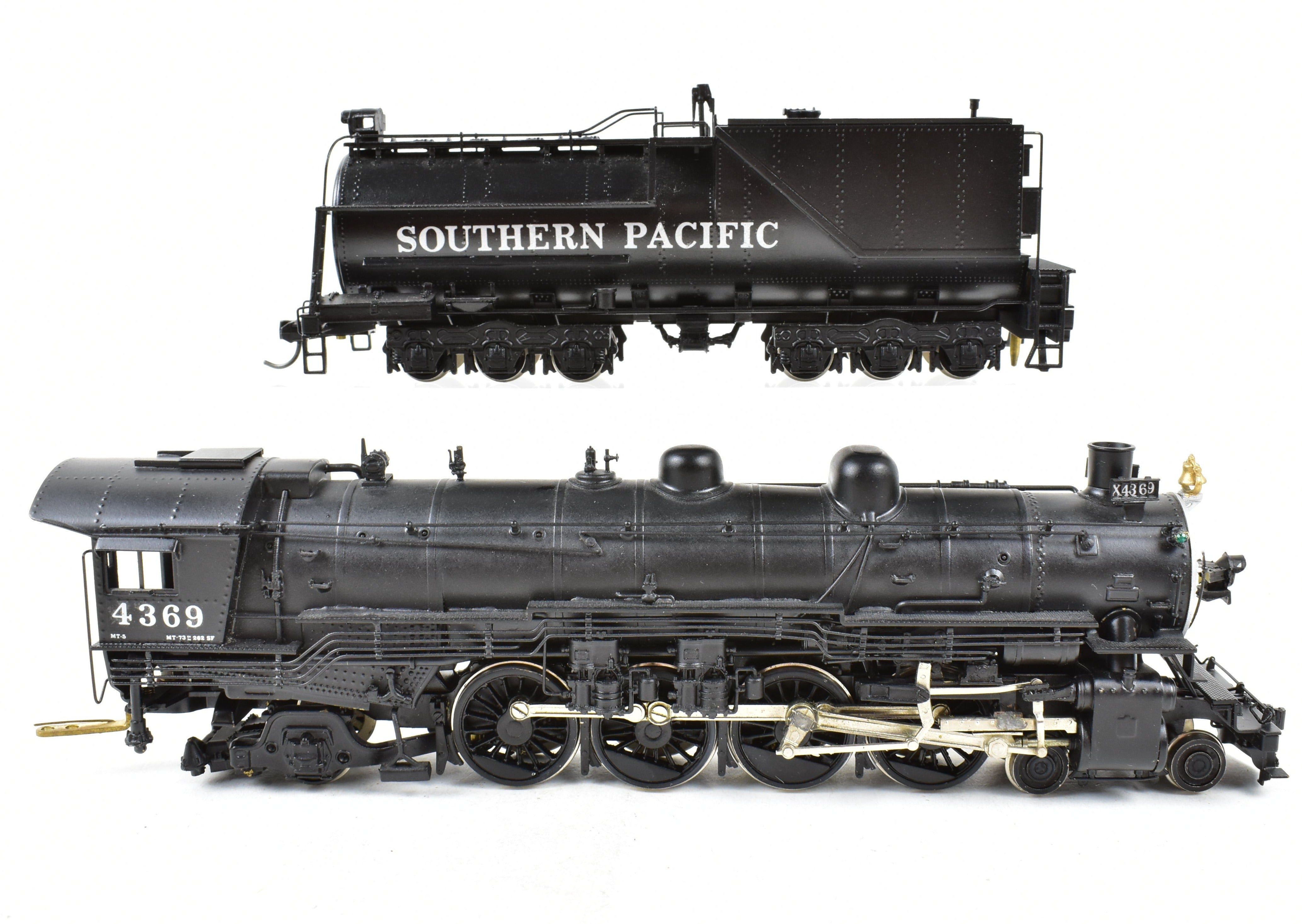 HO Brass Westside Model Co. Custom Painted Southern Pacific Class Mt - 5 4 - 8 - 2 Locomotive