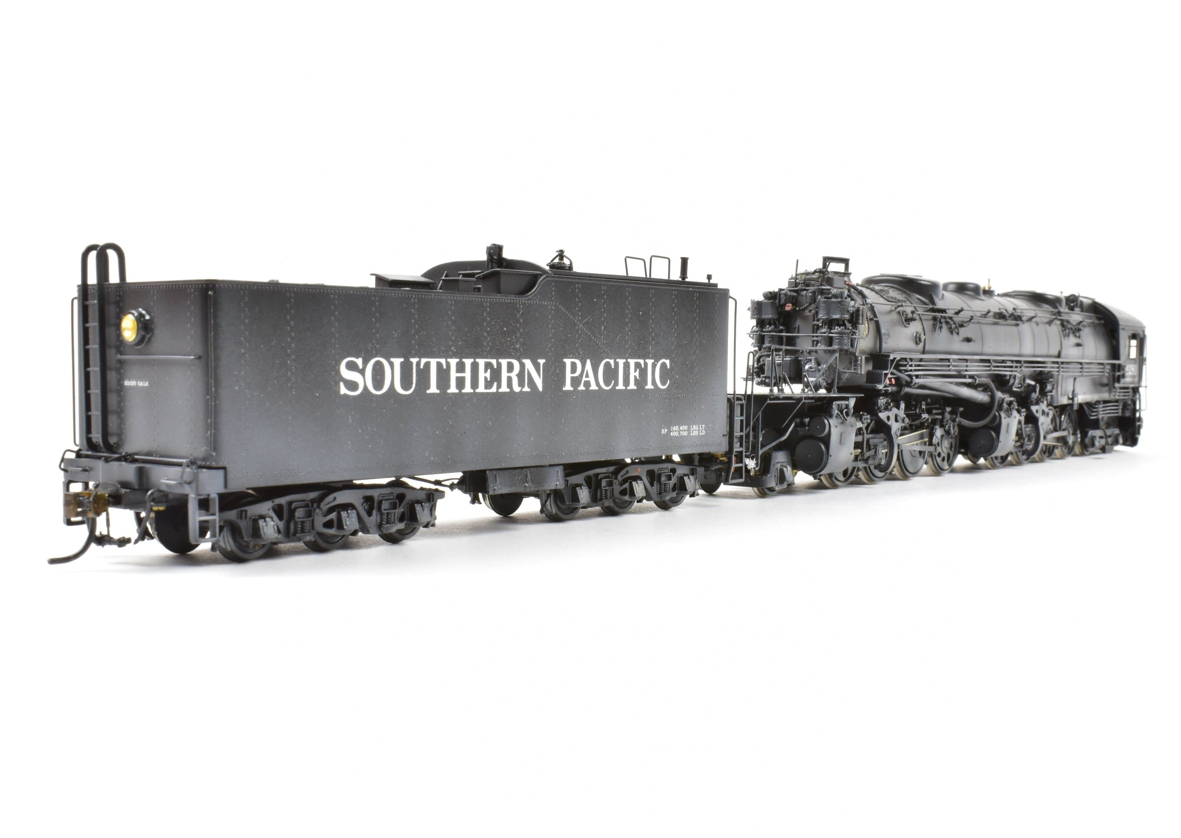 HO Brass Westside Model Co. SP AC - 12 4 - 8 - 8 - 2 Cab Forward Pro - Painted No. 4281 w/ Light Wear
