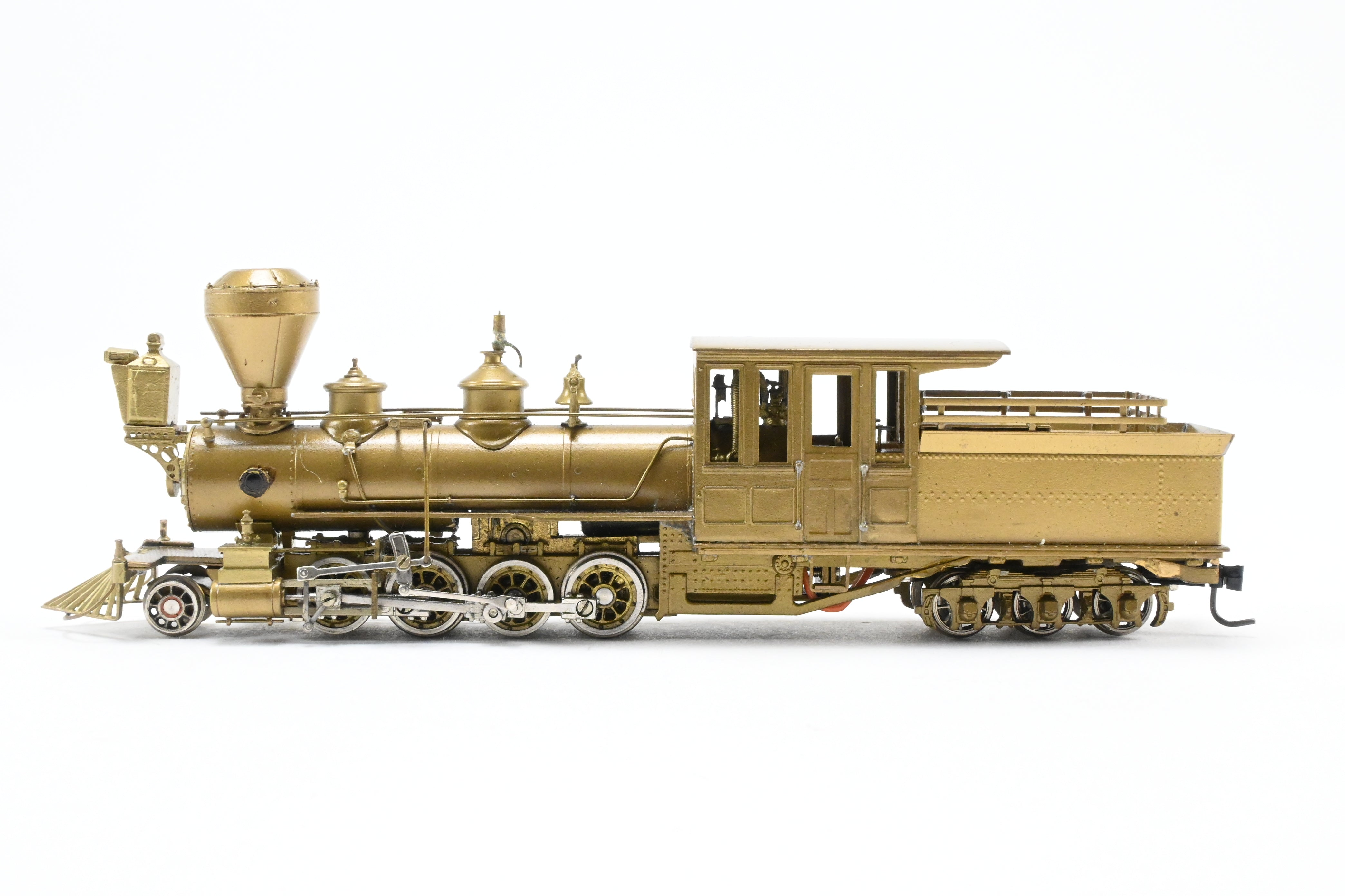 HOn3 Scale Custom Brass Model Train - Denver South Park & Pacific Mason Bogie 2-8-6T Locomotive by NJ Custom Brass