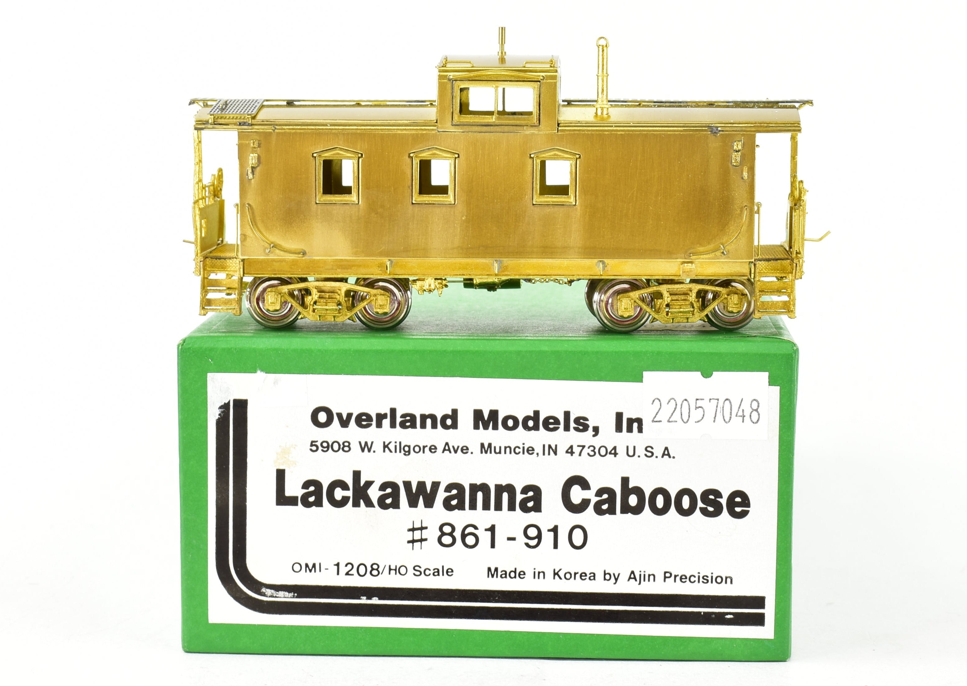 HO Brass OMI DL&W #861 - 910 Caboose by Overland Models, Inc.
