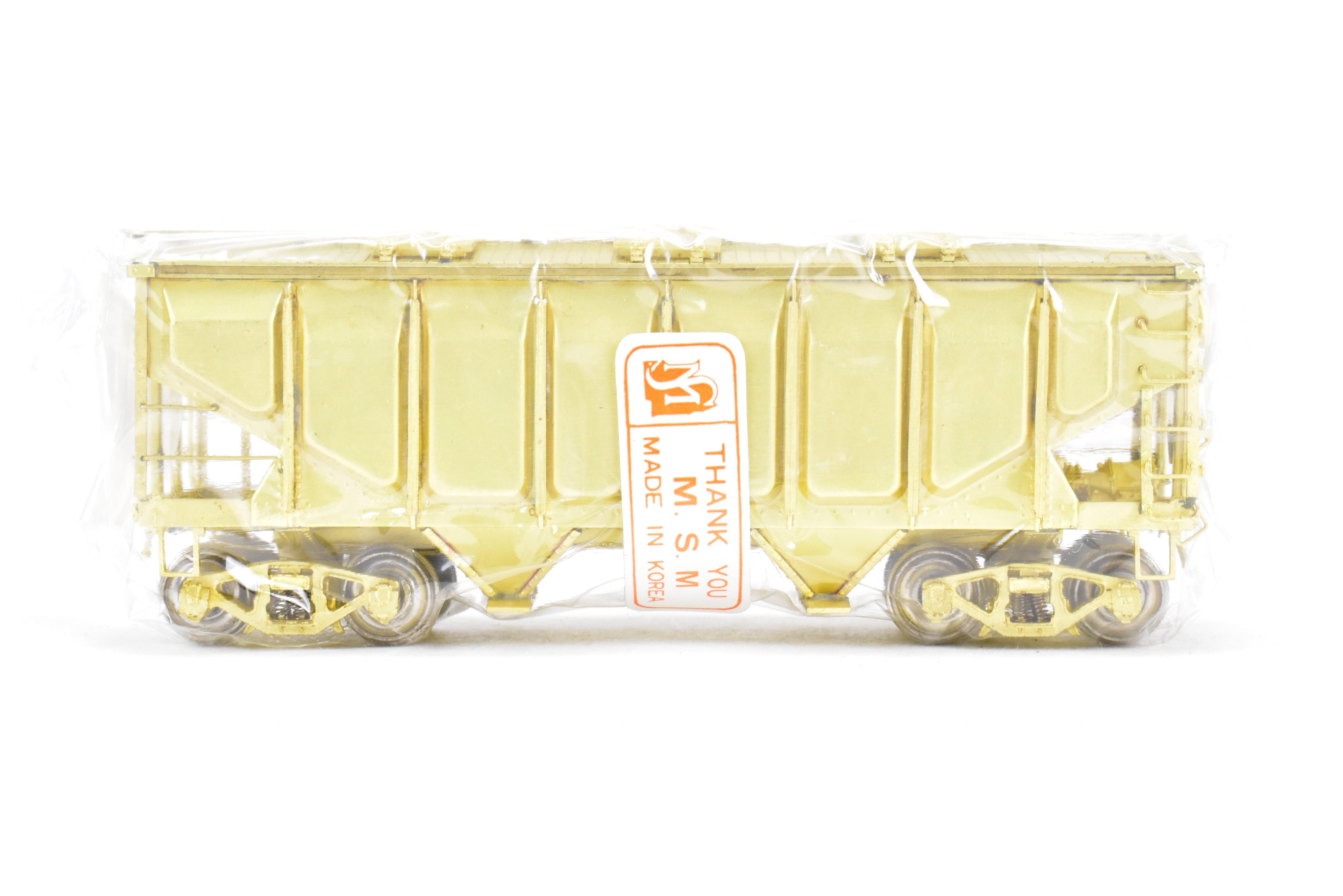 Brand - New HO Scale Brass SLSF - Frisco Panel Side 2 - Bay Covered Hopper Model by Overland Models, Inc. (OMI)