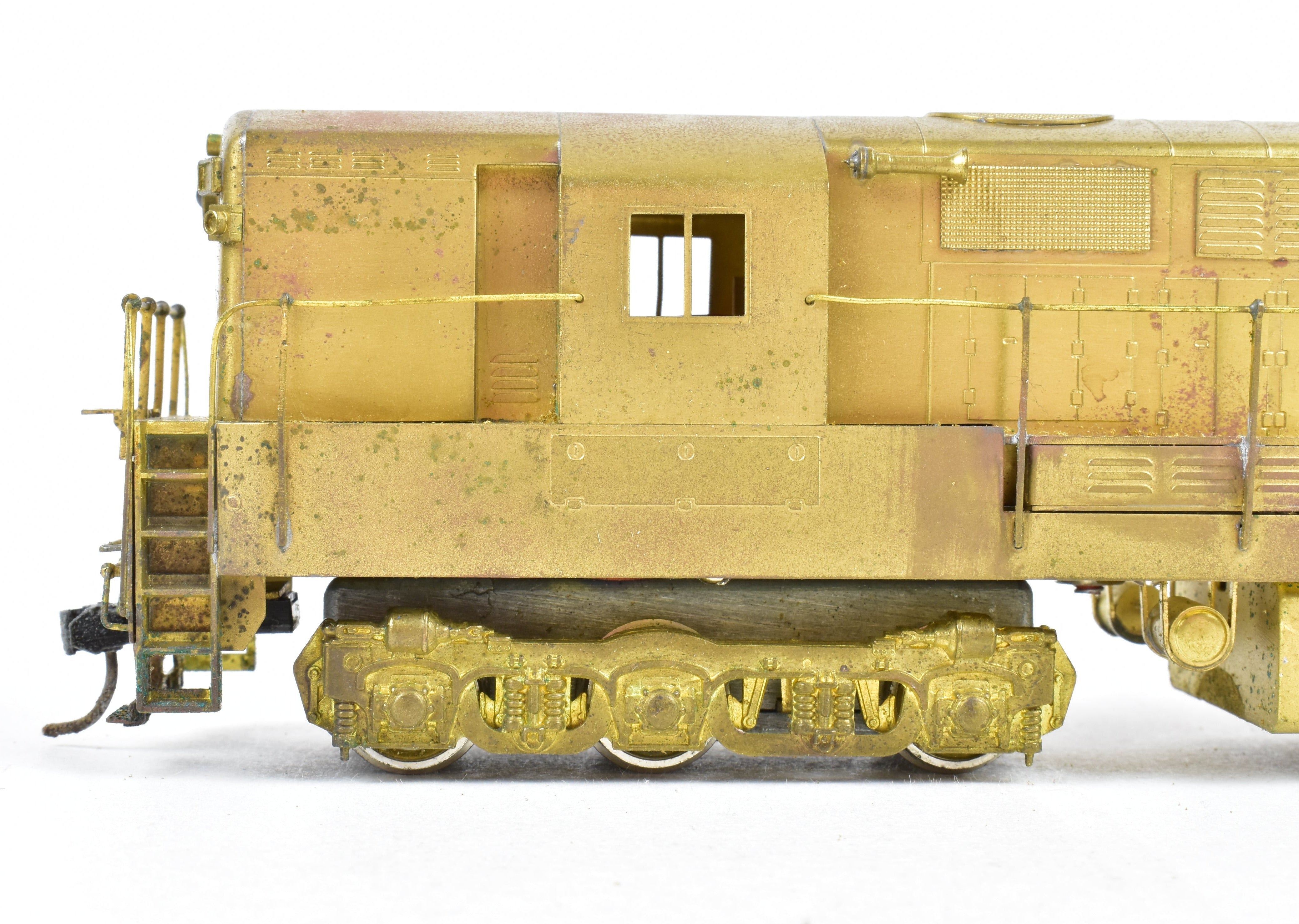 1969 HO Brass Red Ball Fairbanks Morse FM H - 24 - 66 Trainmaster Model