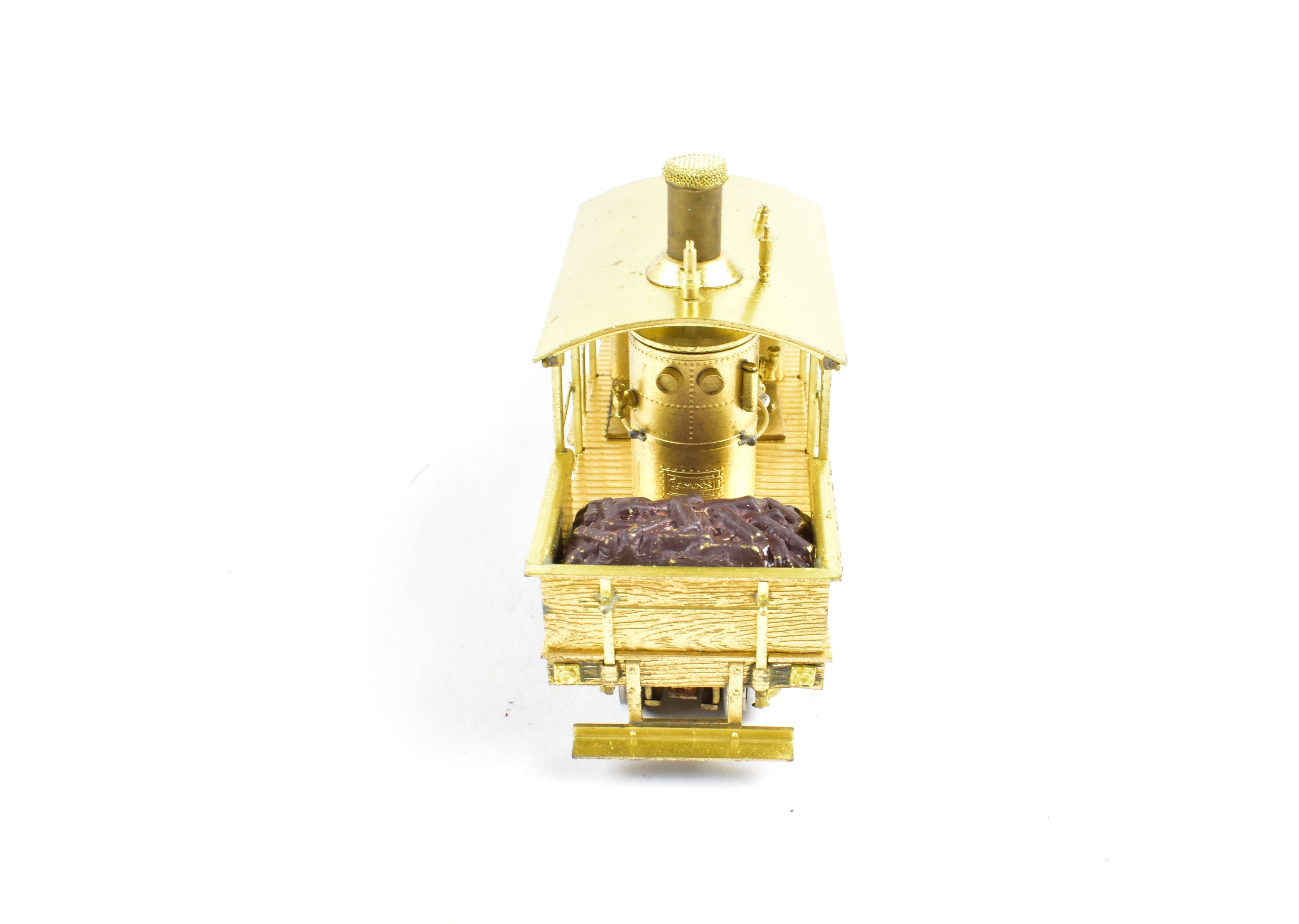 HOn3 Scale Brass Model Train by Westside Model Co. - Various Roads Logging Class A Climax with Vertical Boiler