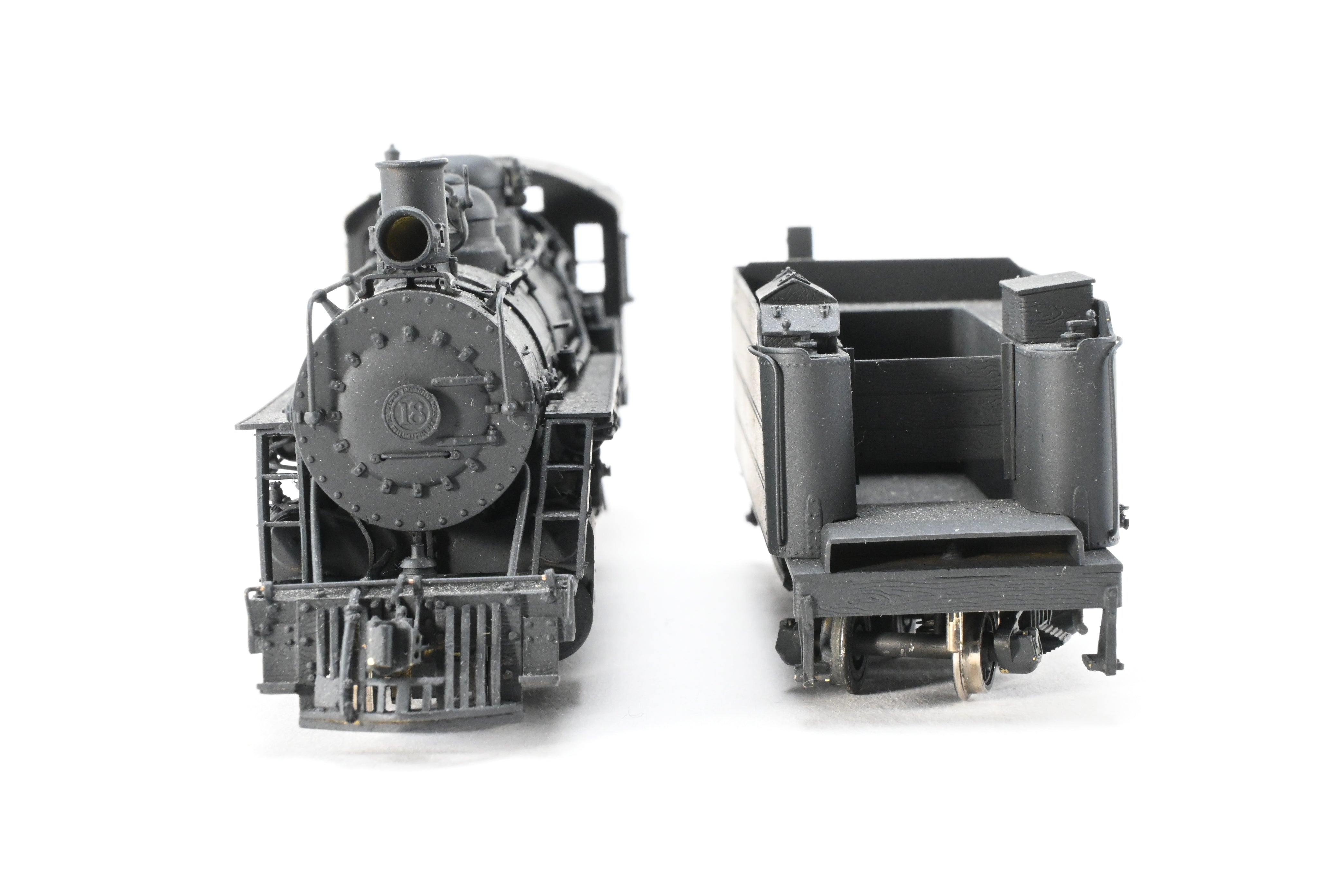 HOn3 Scale Brass Hallmark Models Custom - Painted EBT (East Broad Top) 2 - 8 - 2 Mikado Locomotive Model No. 18