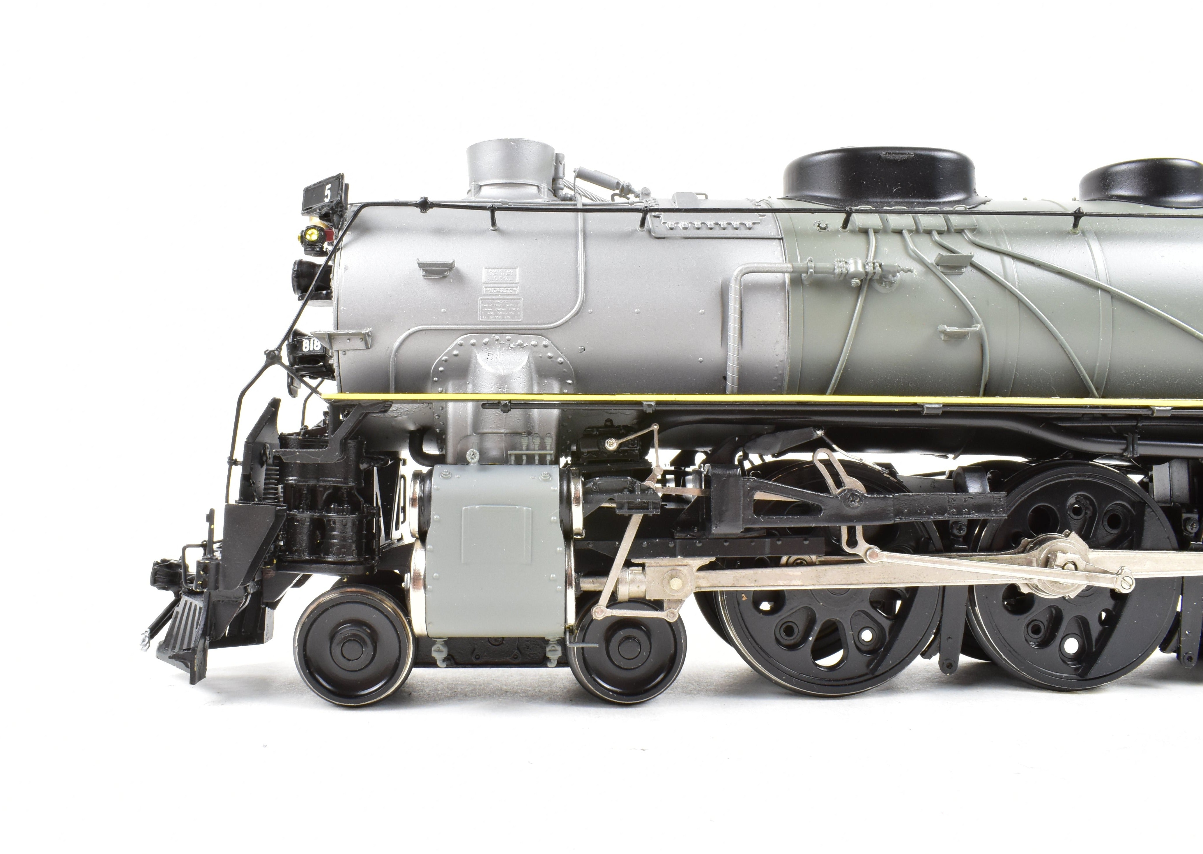 O Scale Brass Model Train - Overland Models, Inc. Union Pacific FEF - 1 4 - 8 - 4 Professional - Painted Locomotive No. 818 by TTG