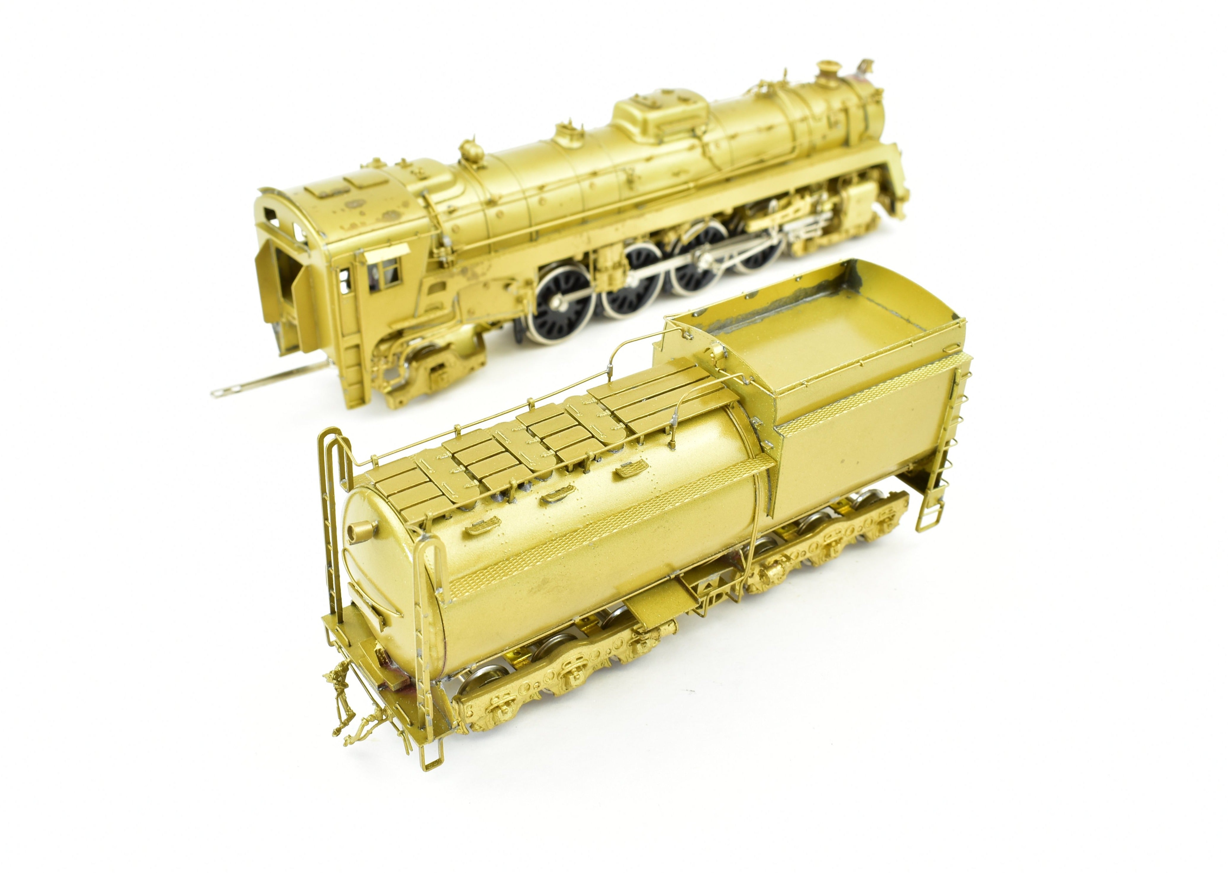 HO Scale Brass Van Hobbies Canadian National Railway 4-8-2 Mountain Locomotive #6060