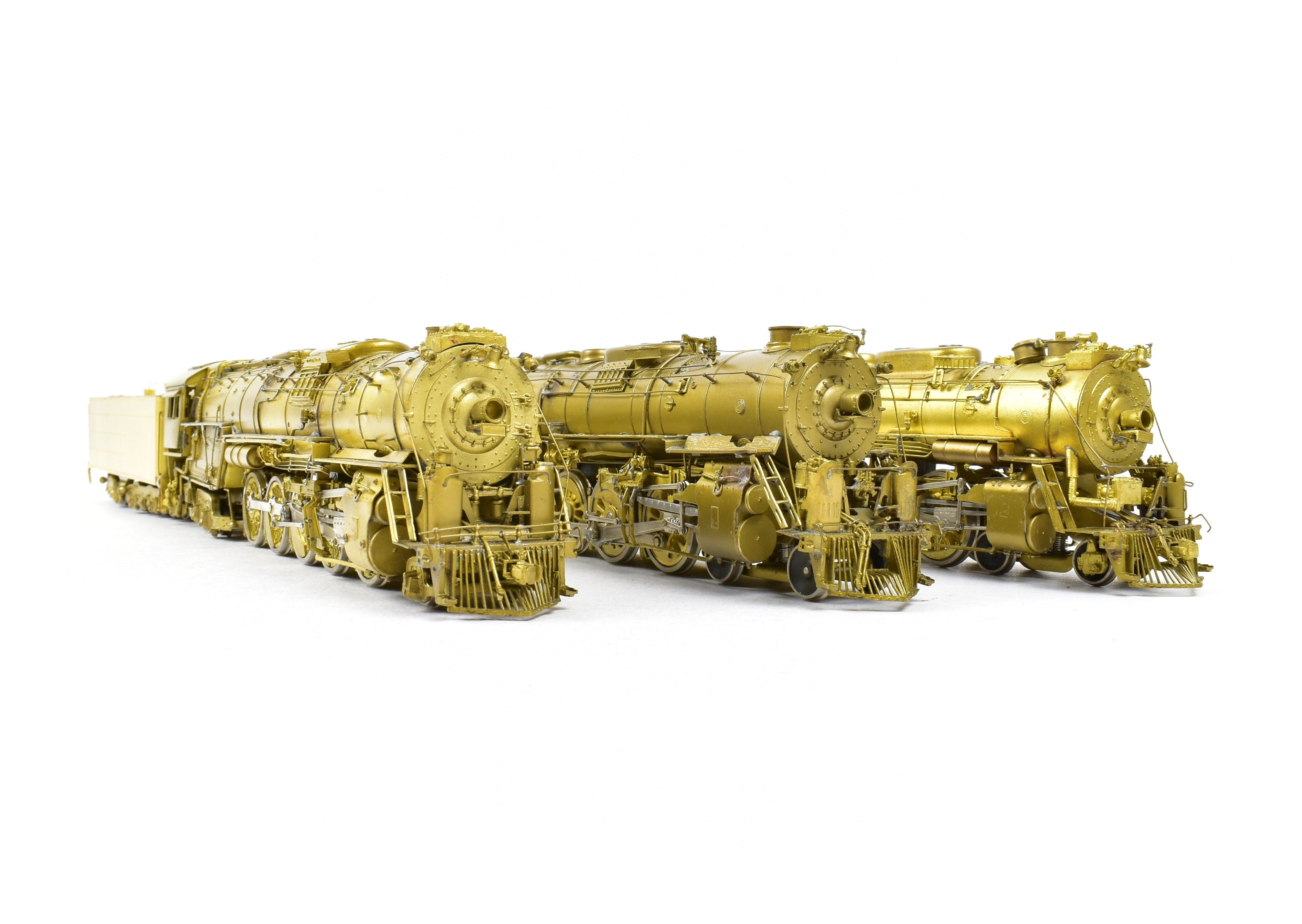 HO Brass Westside Model Co. ATSF Santa Fe Fleetwood Classic Steam Locomotive Set