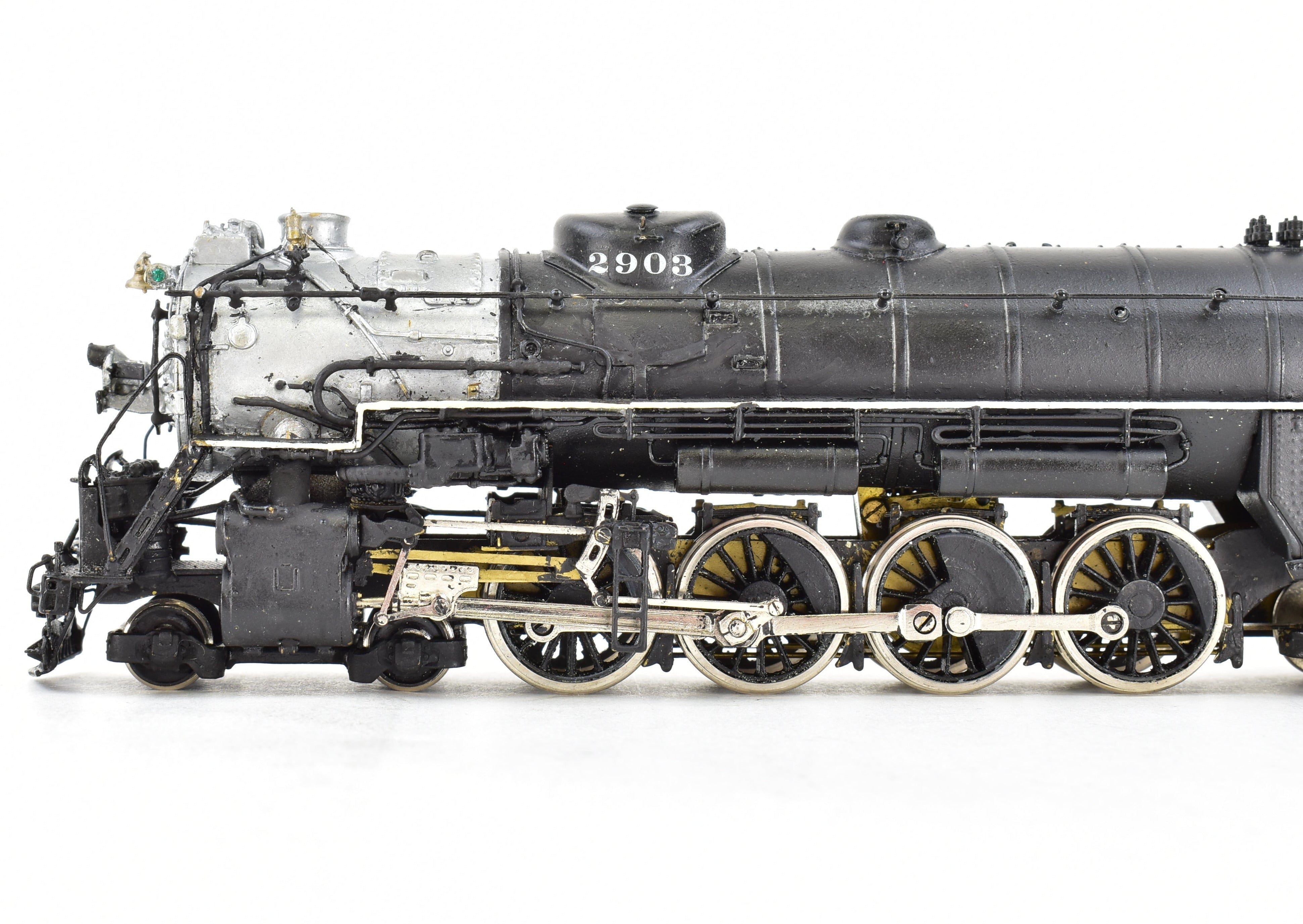 HO Brass Hallmark WAB - Wabash O - 1 Class 4 - 8 - 4 Custom Painted Locomotive #2903