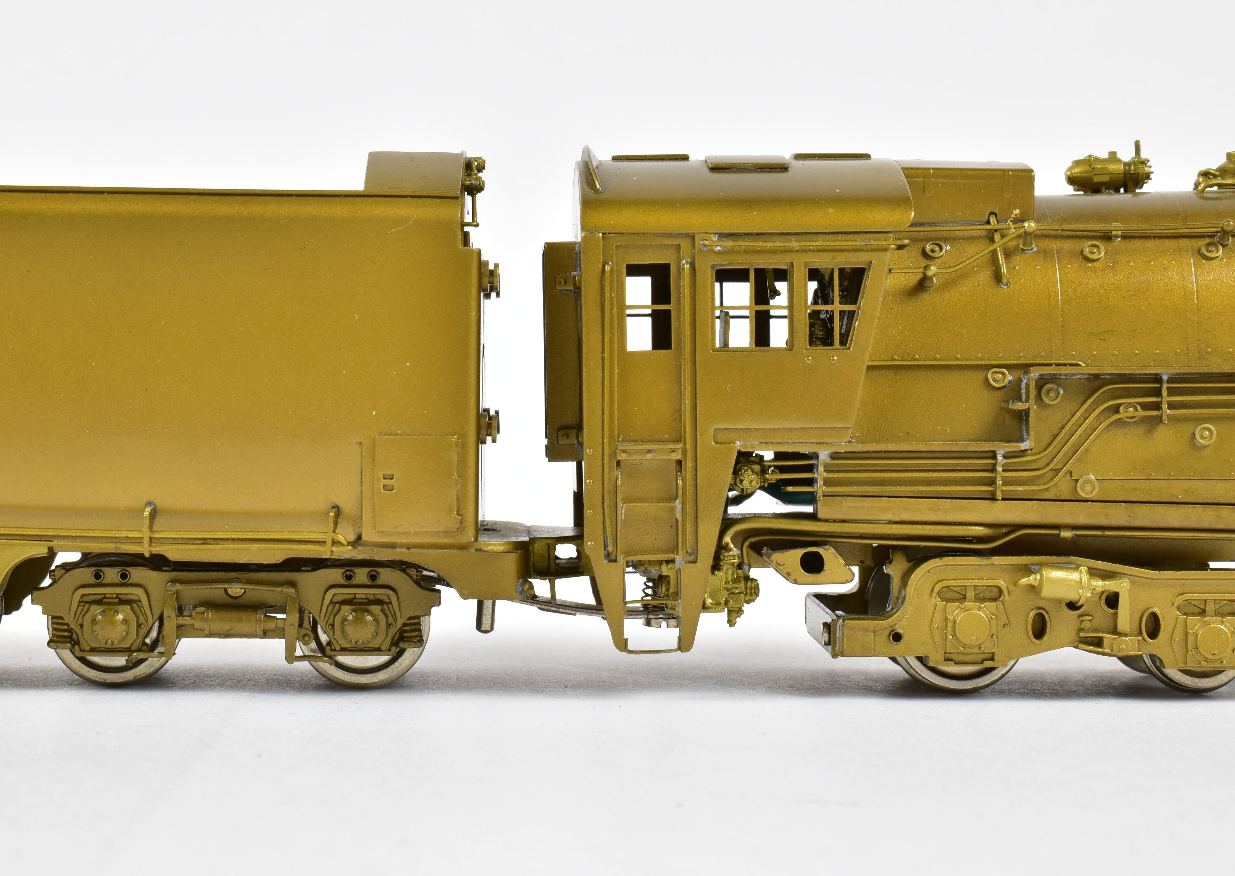 HO Scale Brass Model Train - Oriental Limited NP - Northern Pacific Class A - 5 4 - 8 - 4 Steam Locomotive