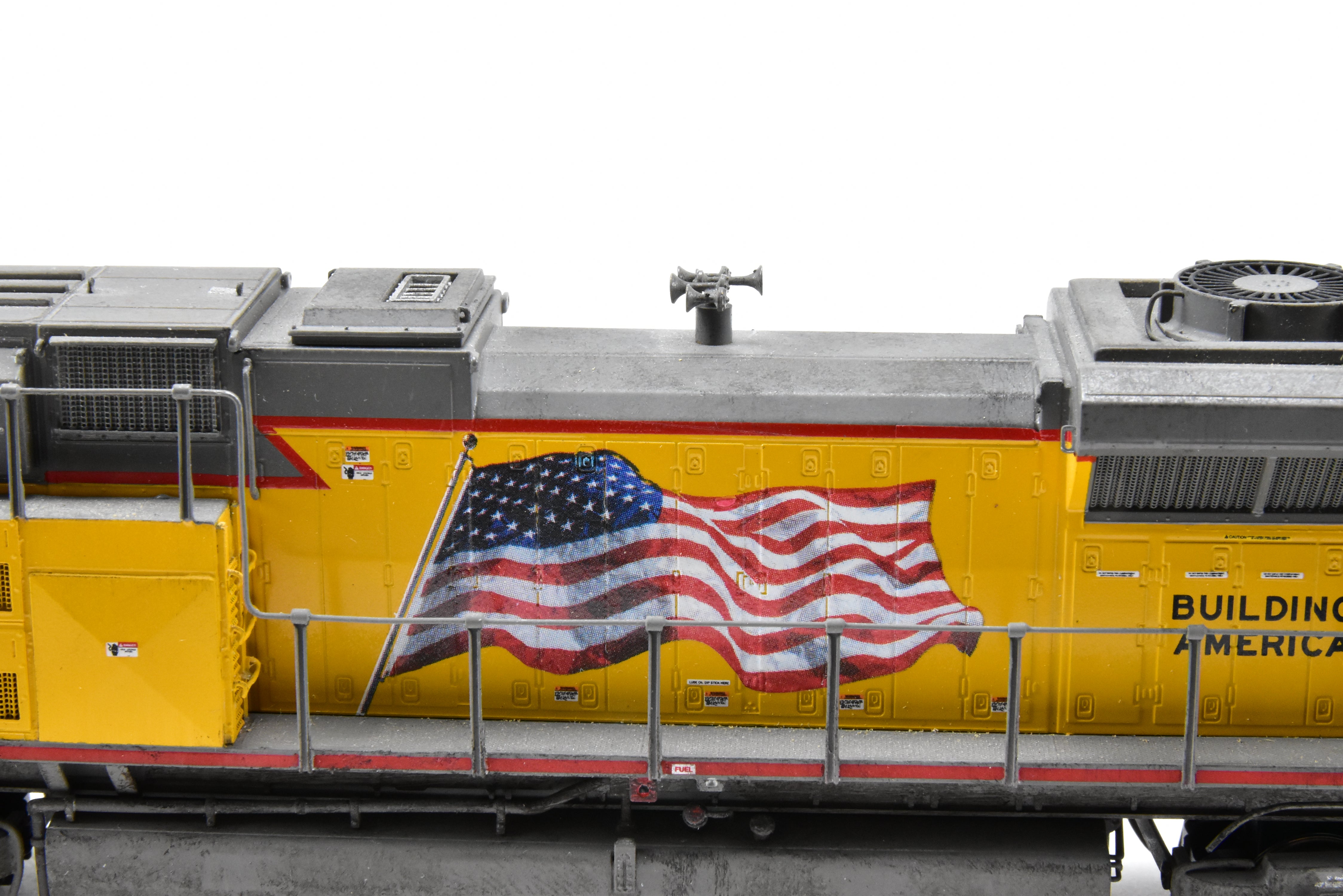 HO Brass OMI - Overland Models Inc Union Pacific EMD SD - 70ACe FP #8315 with Digitrax DCC & Light Weathering