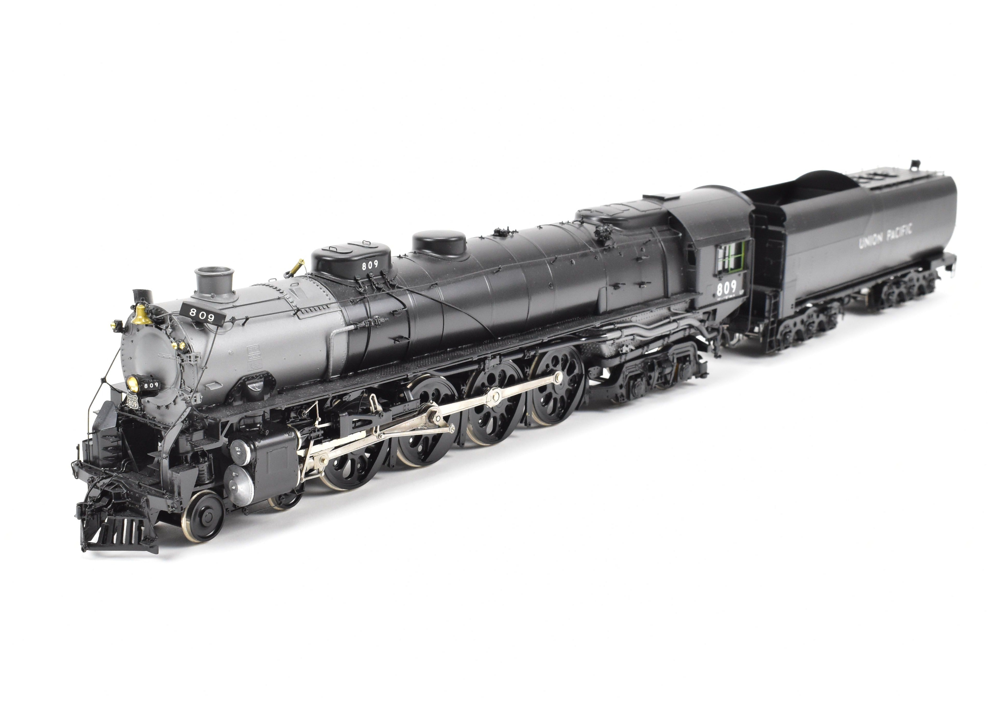 O Scale Brass Model Train - Overland Models, Inc. Union Pacific FEF - 1 4 - 8 - 4 Factory Painted Locomotive No. 809 As - Delivered