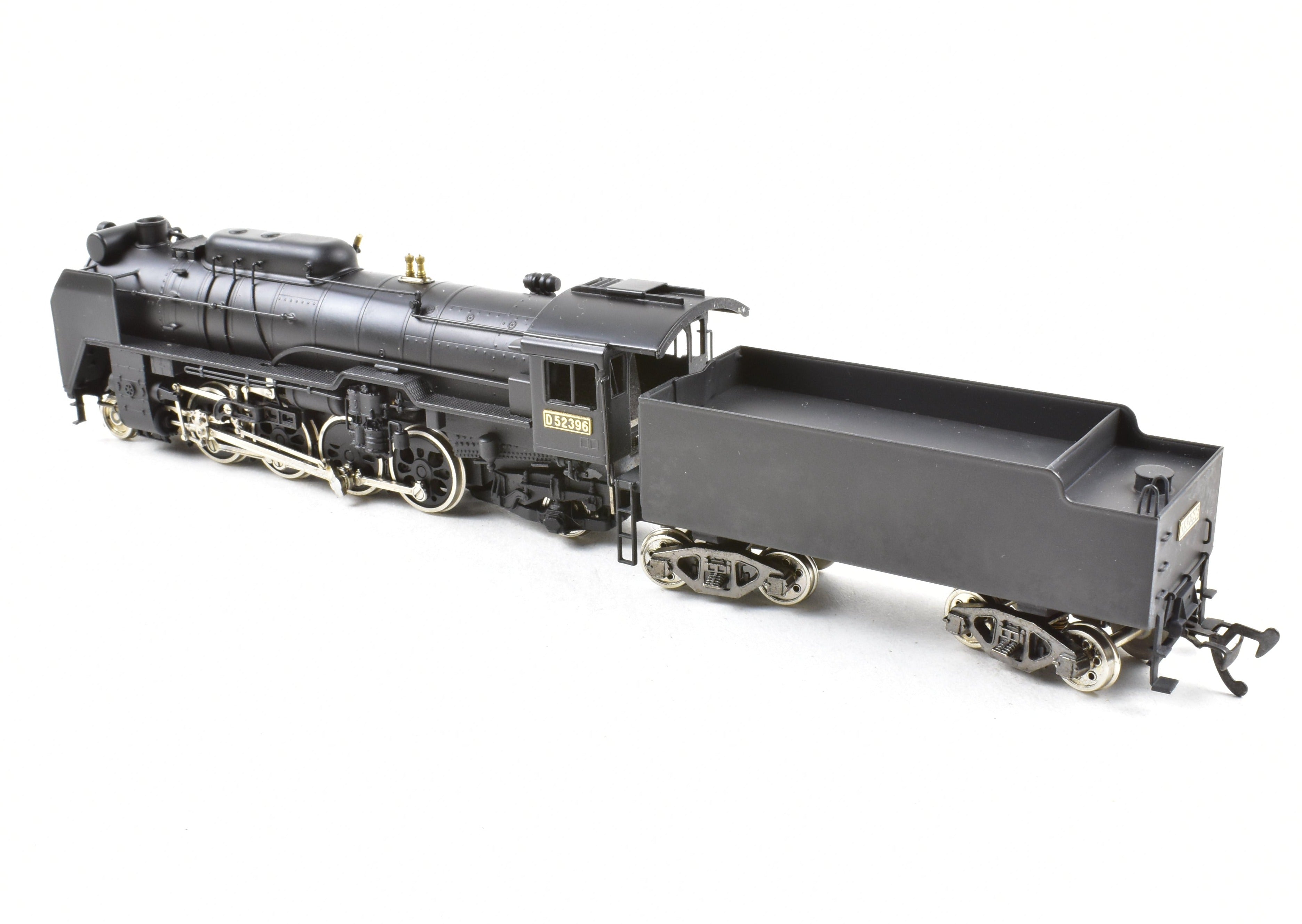 J Scale Model Train - Brass KTM - Katsumi JNR - Japanese National Railways D52 2-8-2 FP 1/80 Scale for HO Gauge Track