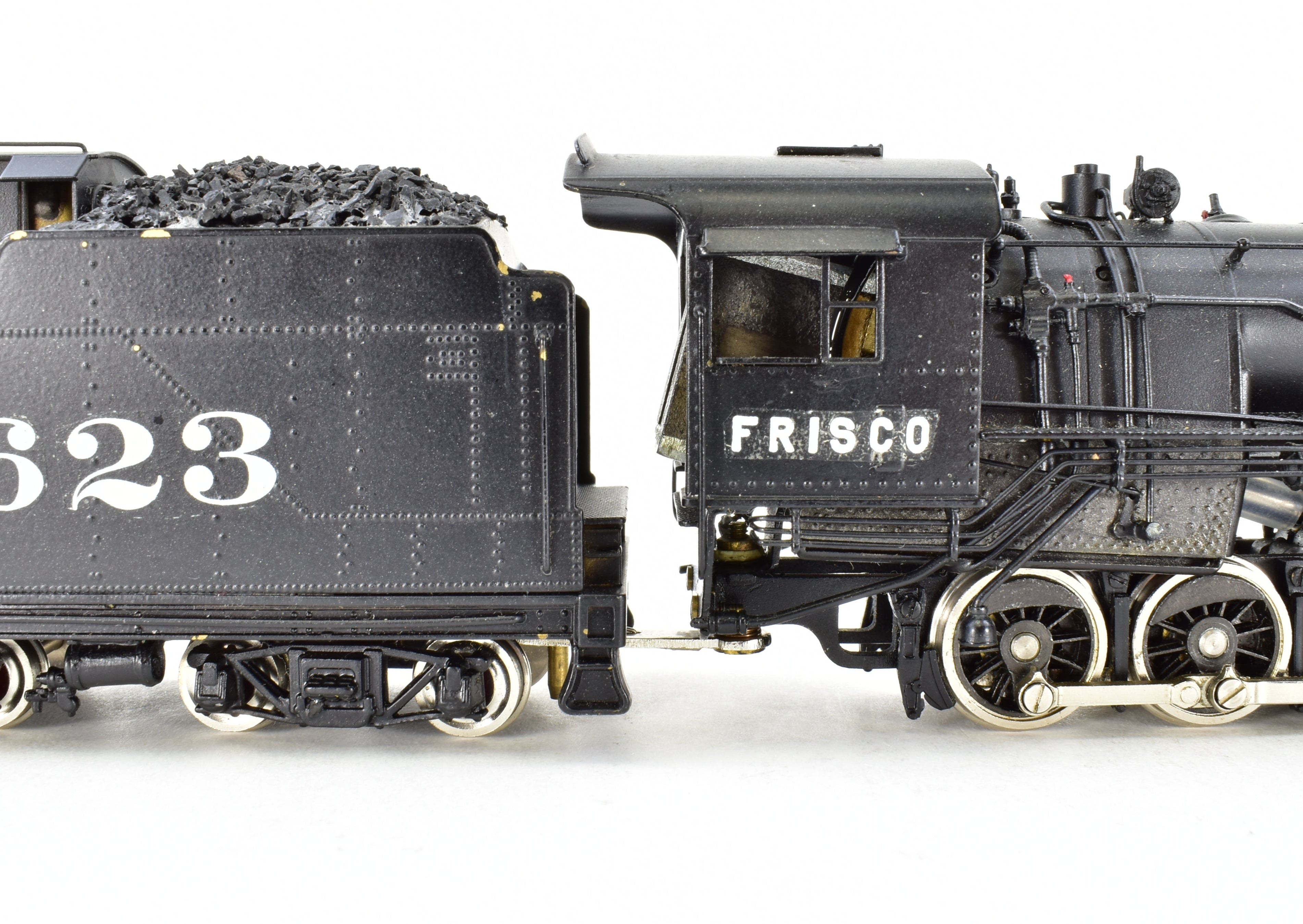 Custom Painted HO Brass PFM - United SLSF Frisco 2-10-0 Decapod Model