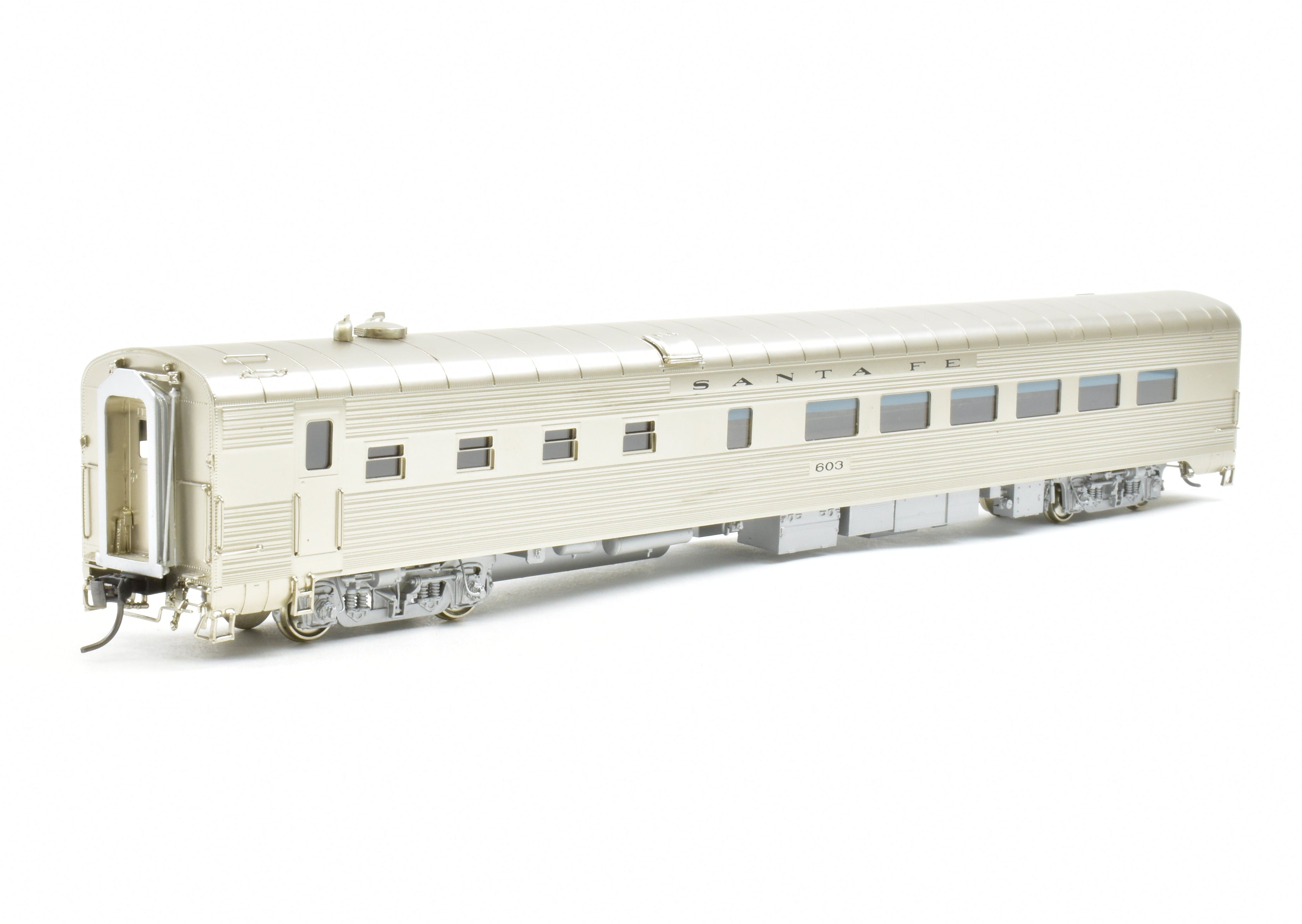 High - Quality HO Scale Brass Train Car Set - Challenger Imports ATSF - Santa Fe 1951 Super Chief 10 - Car Collection