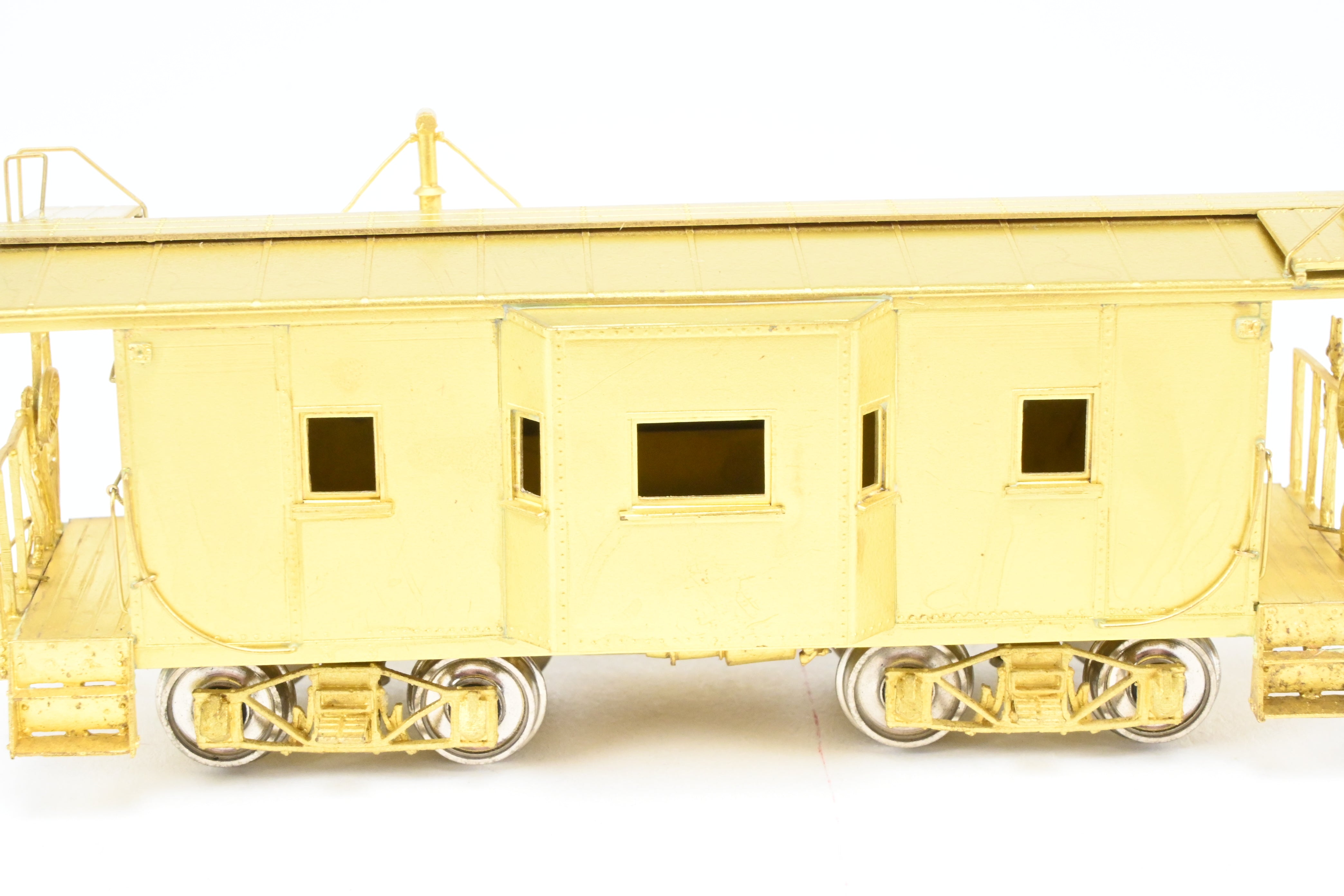 HO Scale Brass OMI - Overland Models, Inc. Baltimore & Ohio (B&O) Class I - 7 Bay Window Caboose Model Set with Road Numbers from C2500 to C2507