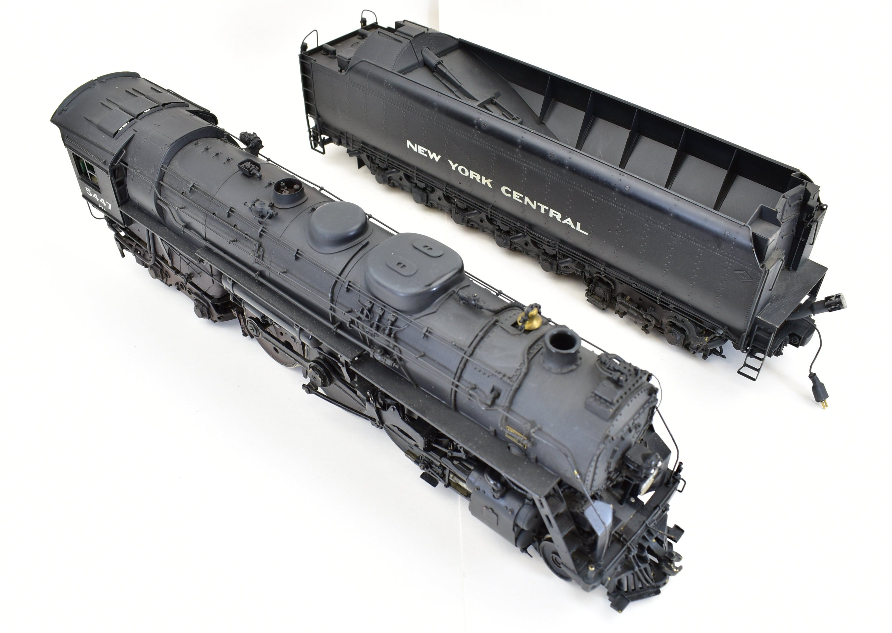 O Scale Brass Model Train - Precision Scale Co. from NYC - New York Central J-3a 4-6-4 De-Streamlined Hudson Locomotive with Custom Painting