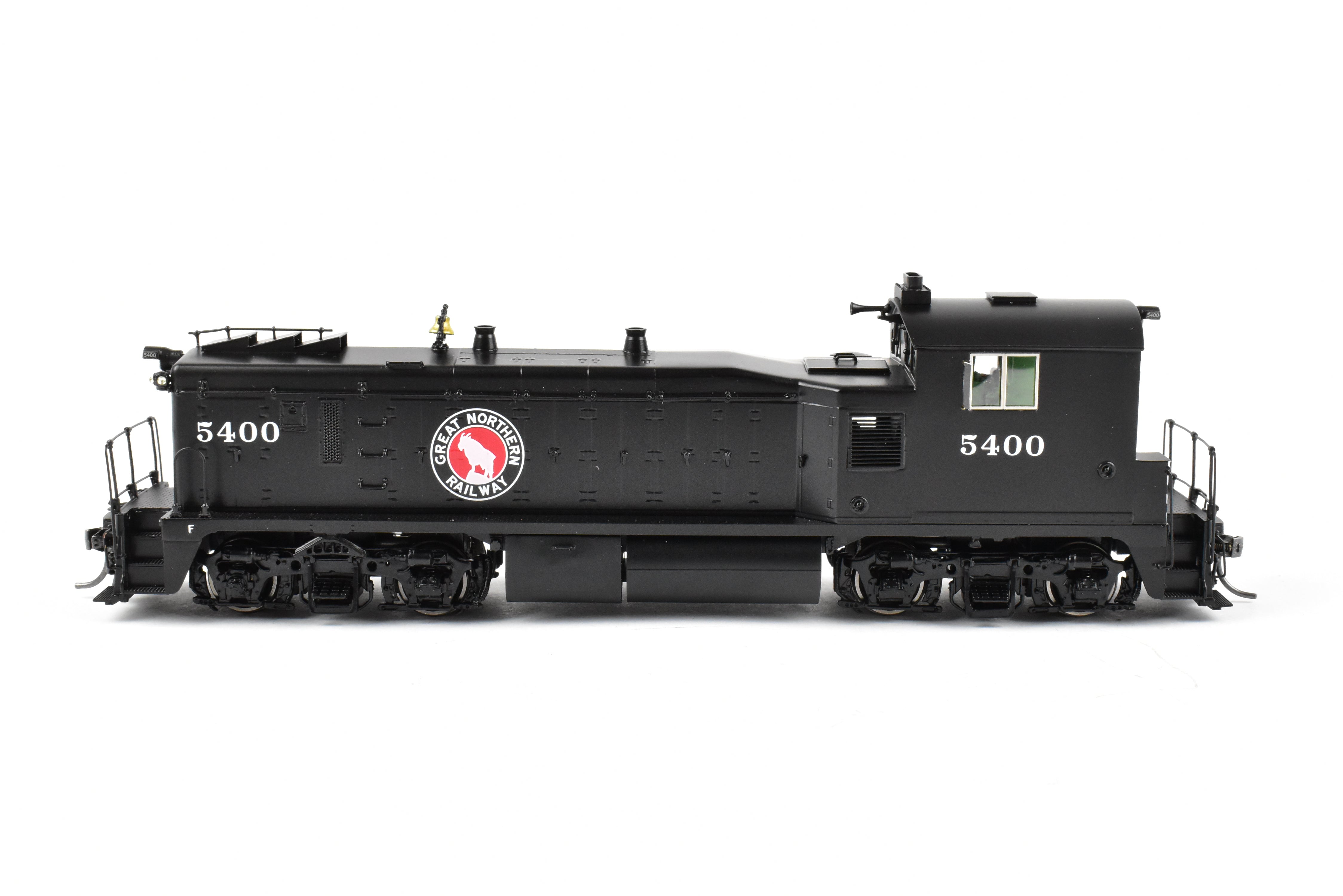 HO Scale Brass Division Point Great Northern EMD NW - 3 No.5400 As - Delivered Black w/White Chevrons