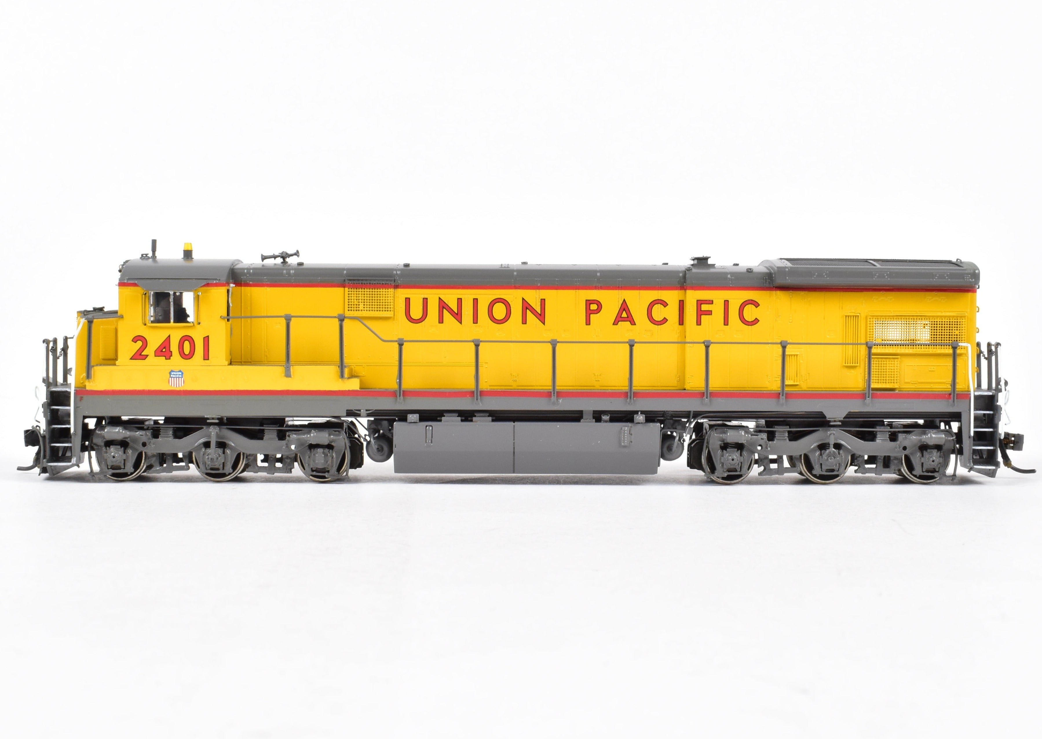 HO Brass OMI Union Pacific GE C30 - 7 FP 1990s Era Factory - Painted No. 2401 Model