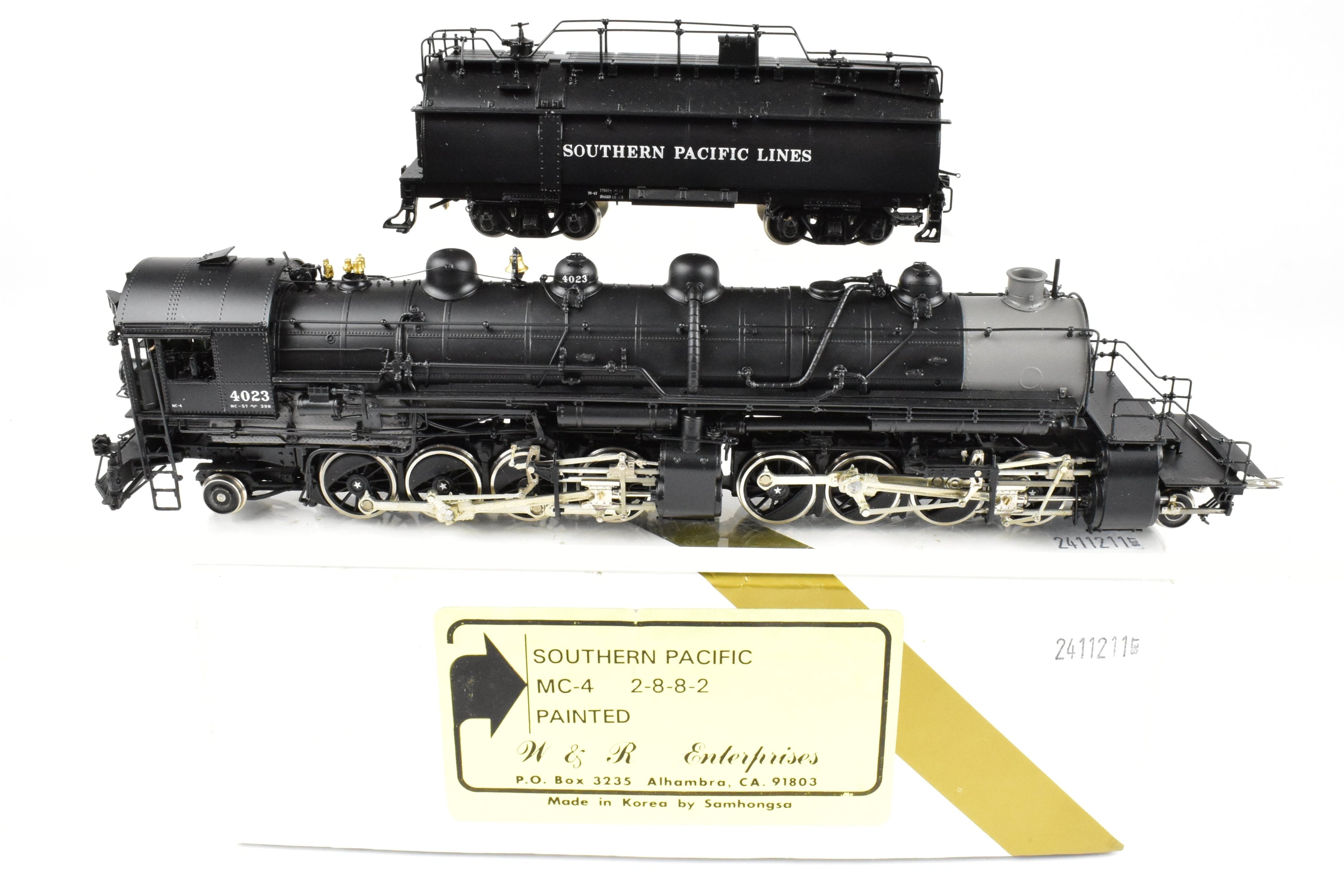 W&R Enterprises HO Brass SP MC-4 Class 2-8-8-2 Cab Forward 10th Anniversary Edition #4023