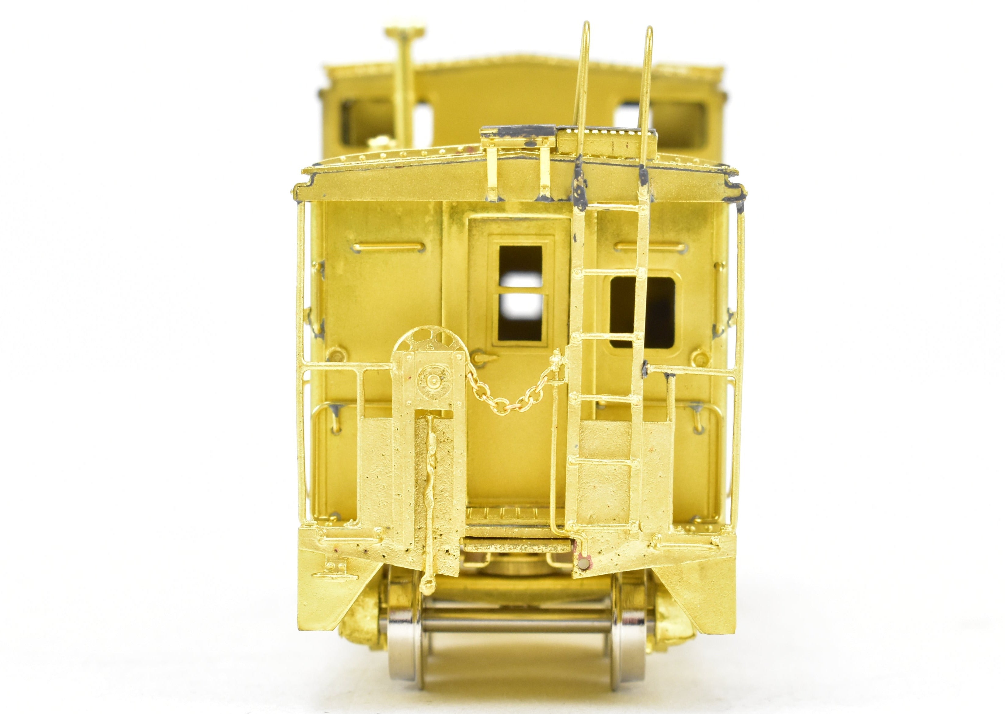 HO Scale Brass Model Railroad Caboose - OMI (Overland Models, Inc.) D&H (Delaware & Hudson) International Wide - Vision Caboose
