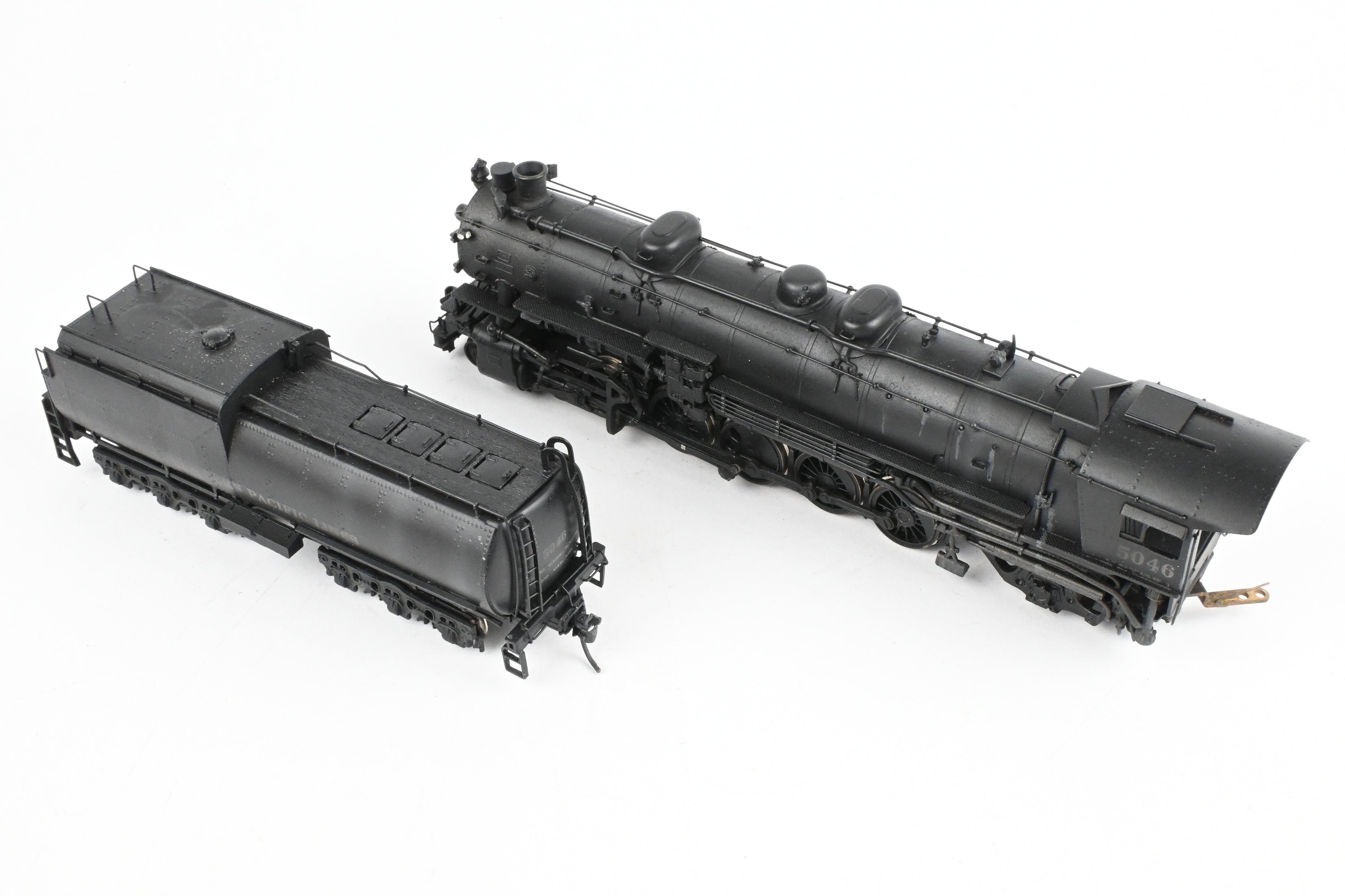 HO Scale Brass Westside SP-1 4-10-2 CP Model #5046 with Heavy Weathering