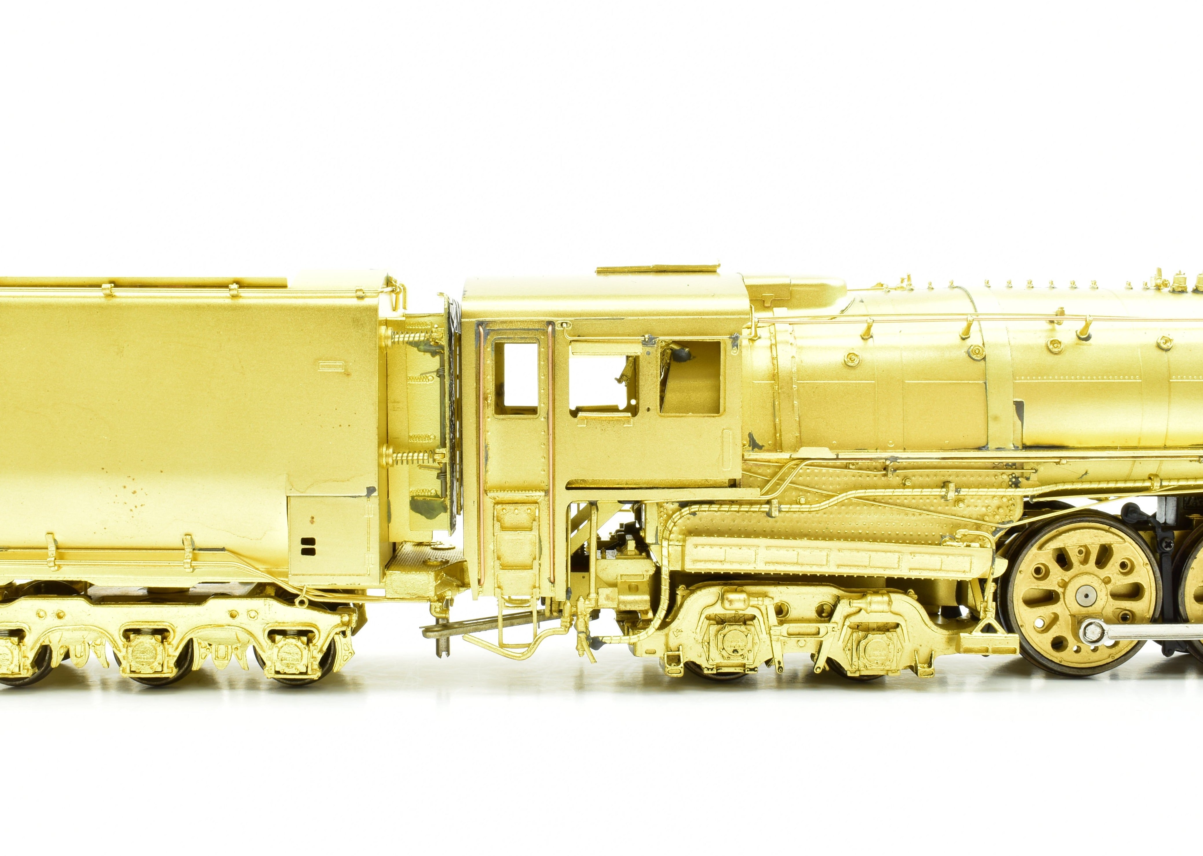 HO Scale Brass Model Train - Overland Models, Inc. MILW - Milwaukee Road S-3 4-8-4 Steam Locomotive with Squared Boiler Front