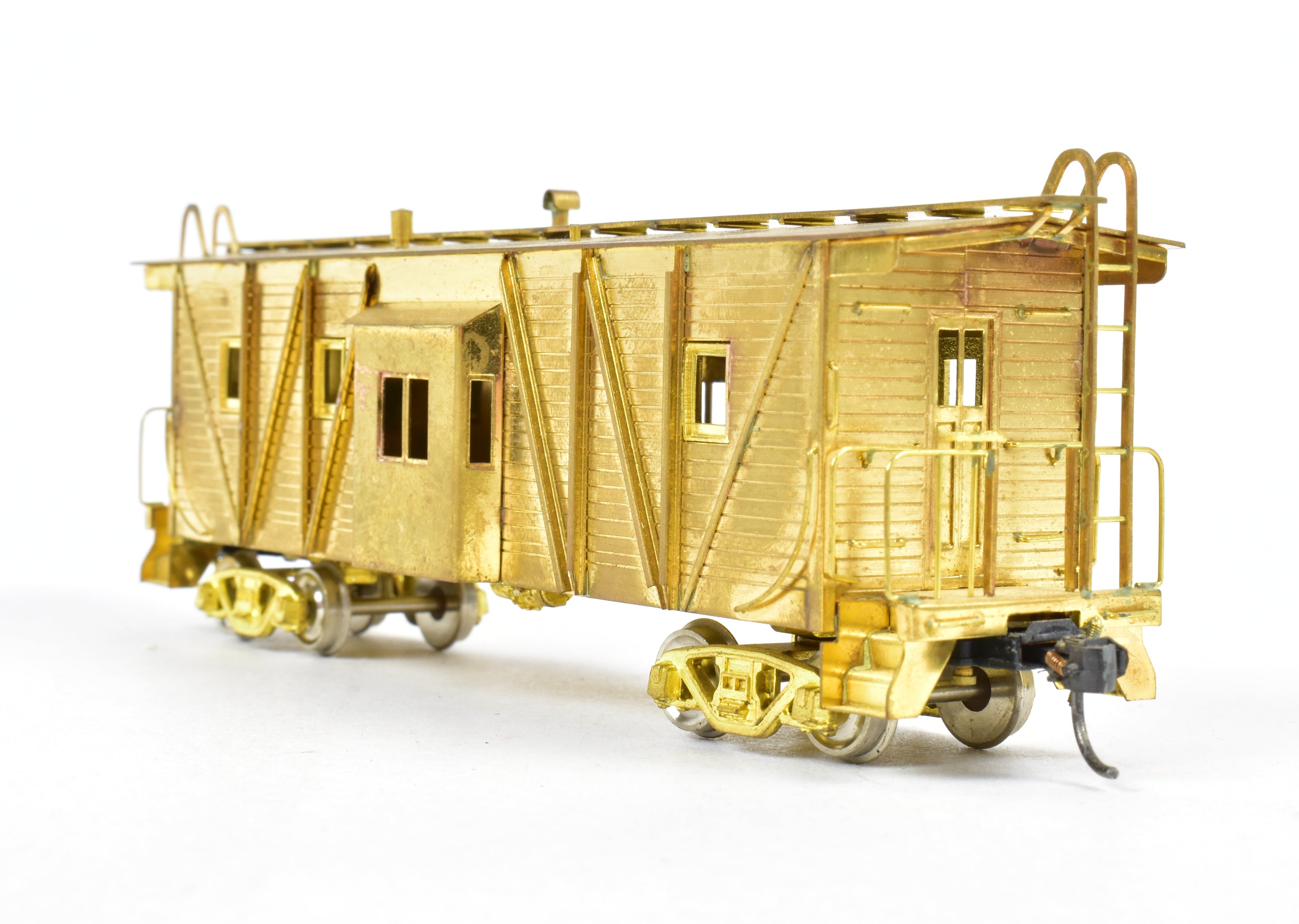 HO Brass Western Pacific Outside Brace Bay Window Caboose by Westside Model Co.