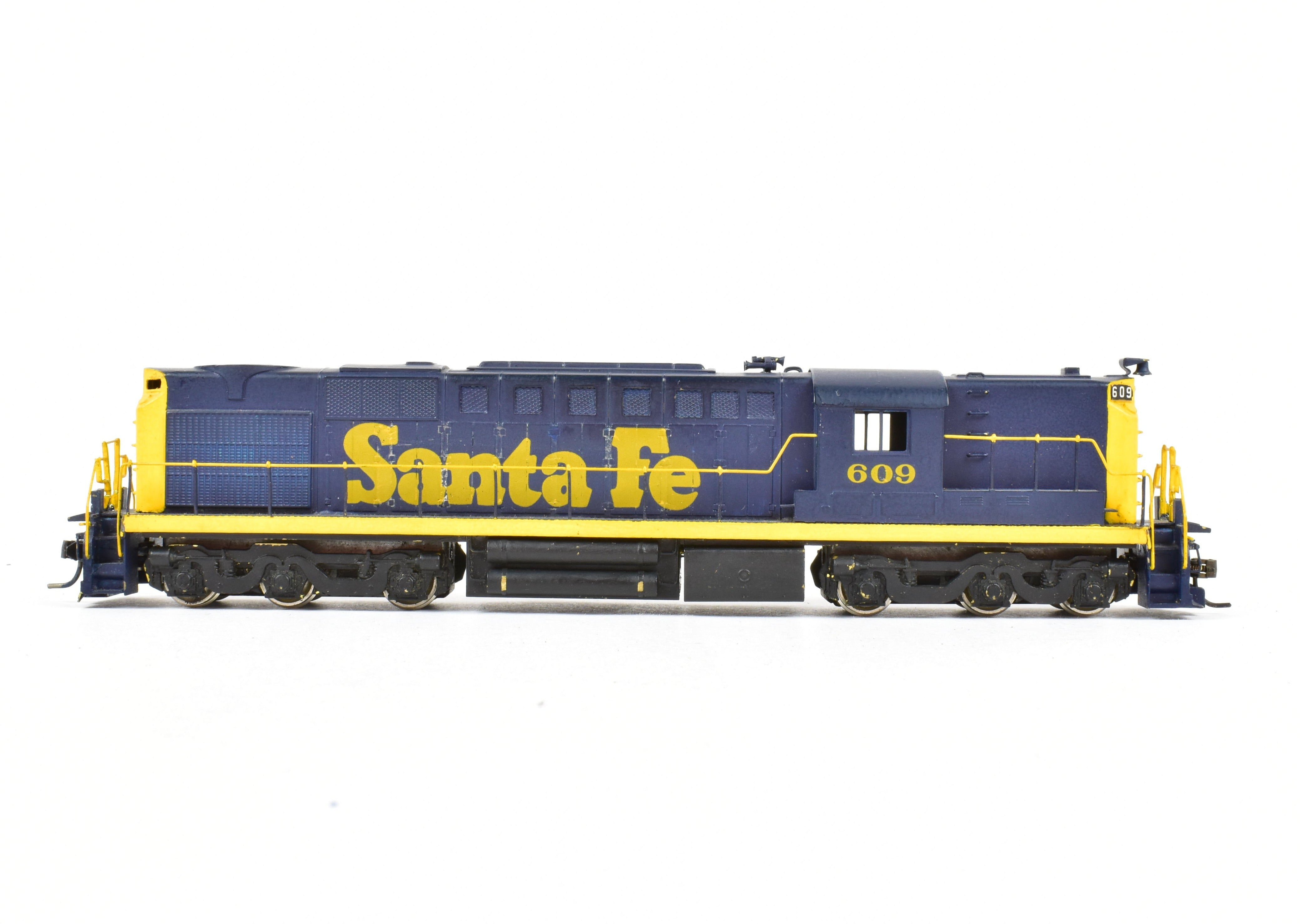HO Scale Brass Alco Model of ATSF - Santa Fe ALCO DL600B RSD15 High Hood Version for Canadian Pacific Railway