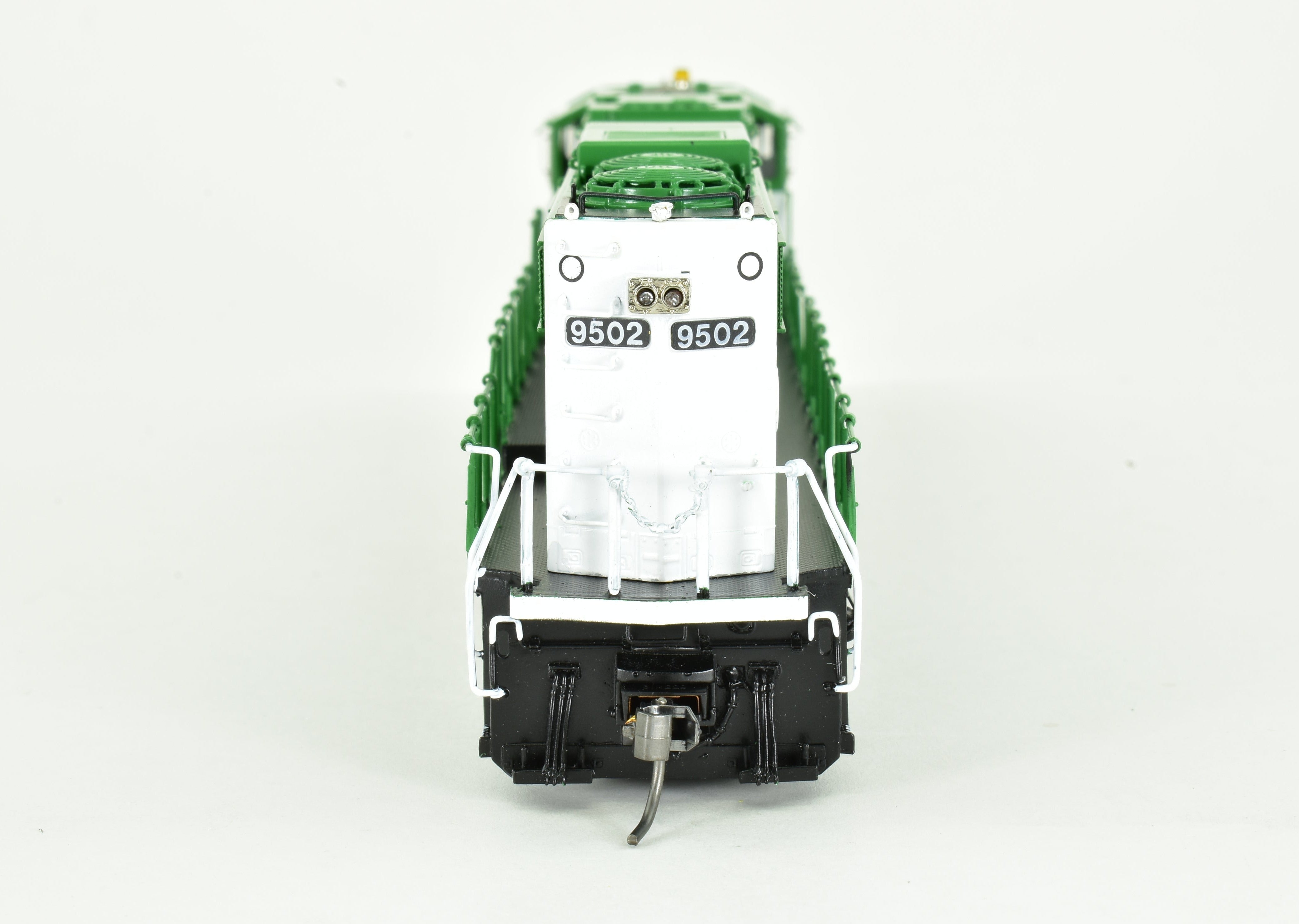 HO Scale Brass BN SD60MAC FP No. 9502 by Overland Models with HTCR Trucks